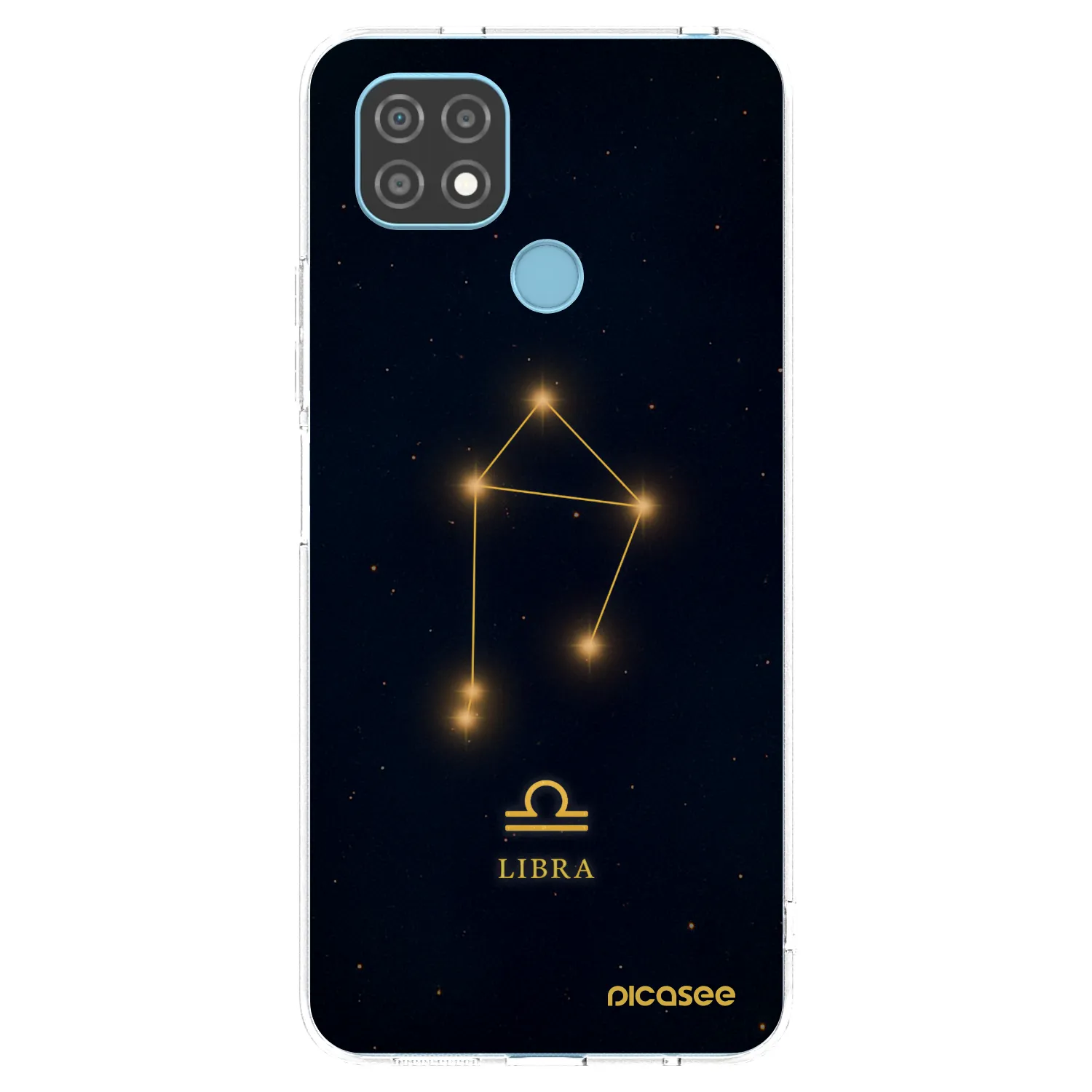 Picasee silikonski prozorni ovitek za Realme C21 - LIBRA