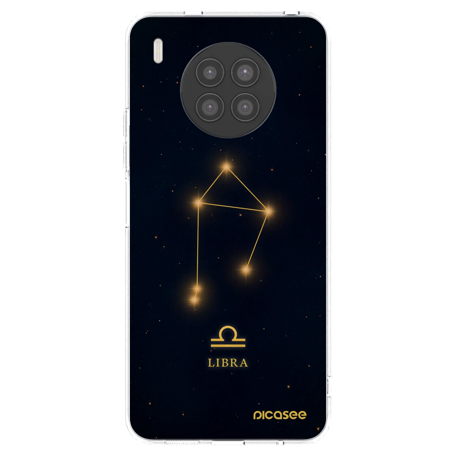 Picasee silikonski prozorni ovitek za Huawei Nova 8i - LIBRA