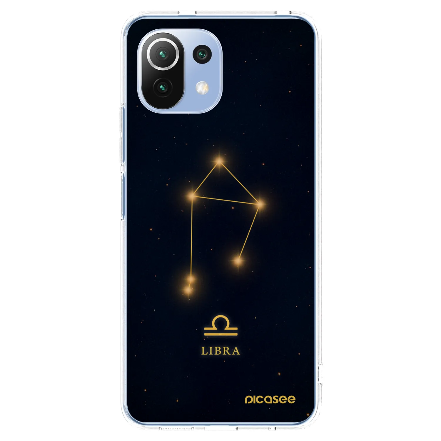 Picasee silikonski prozorni ovitek za Xiaomi 11 Lite 5G NE - LIBRA