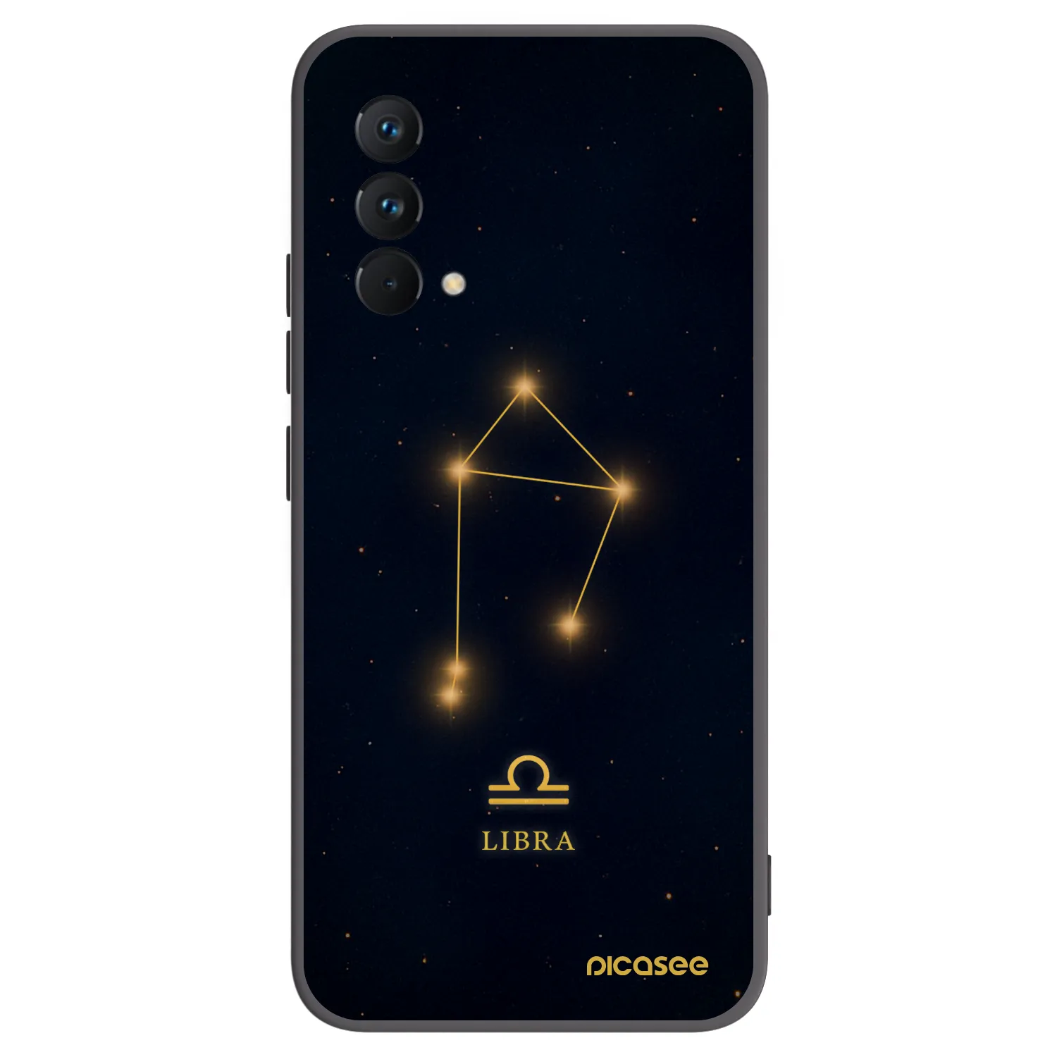 Picasee silikonski črni ovitek za Realme GT Master Edition 5G - LIBRA