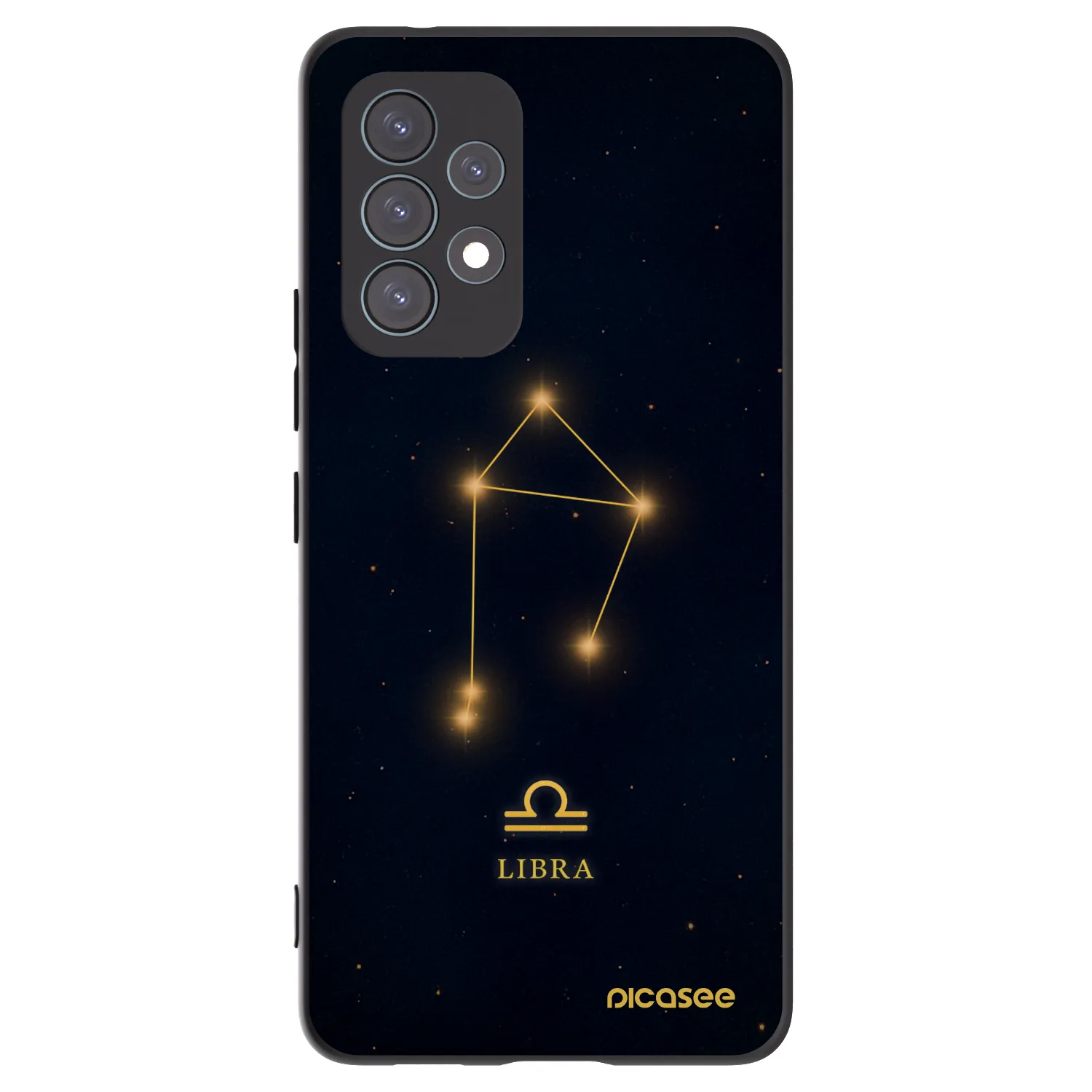 Picasee silikonski črni ovitek za Samsung Galaxy A53 5G A536 - LIBRA