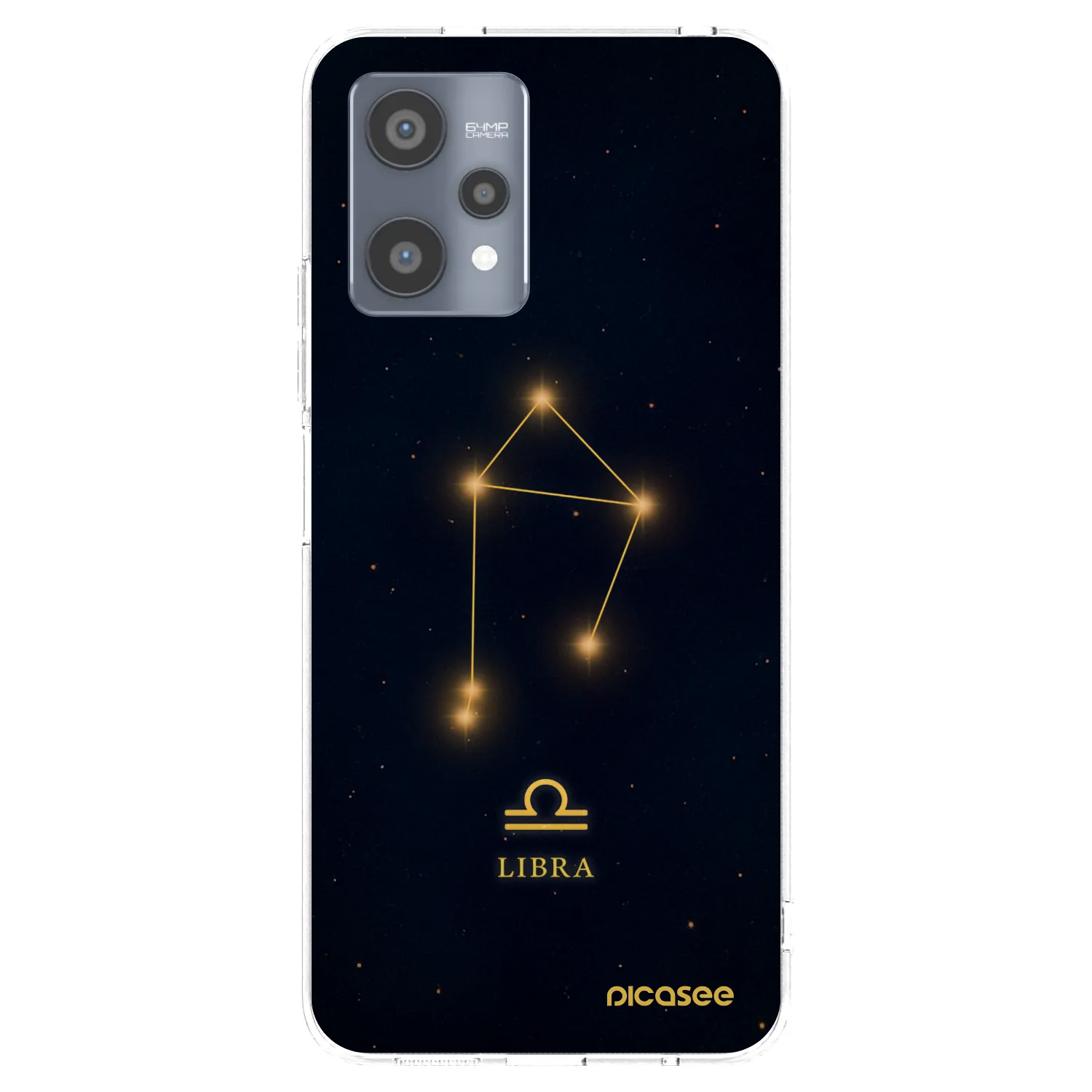 Picasee silikonski prozorni ovitek za Realme 9 Pro 5G - LIBRA