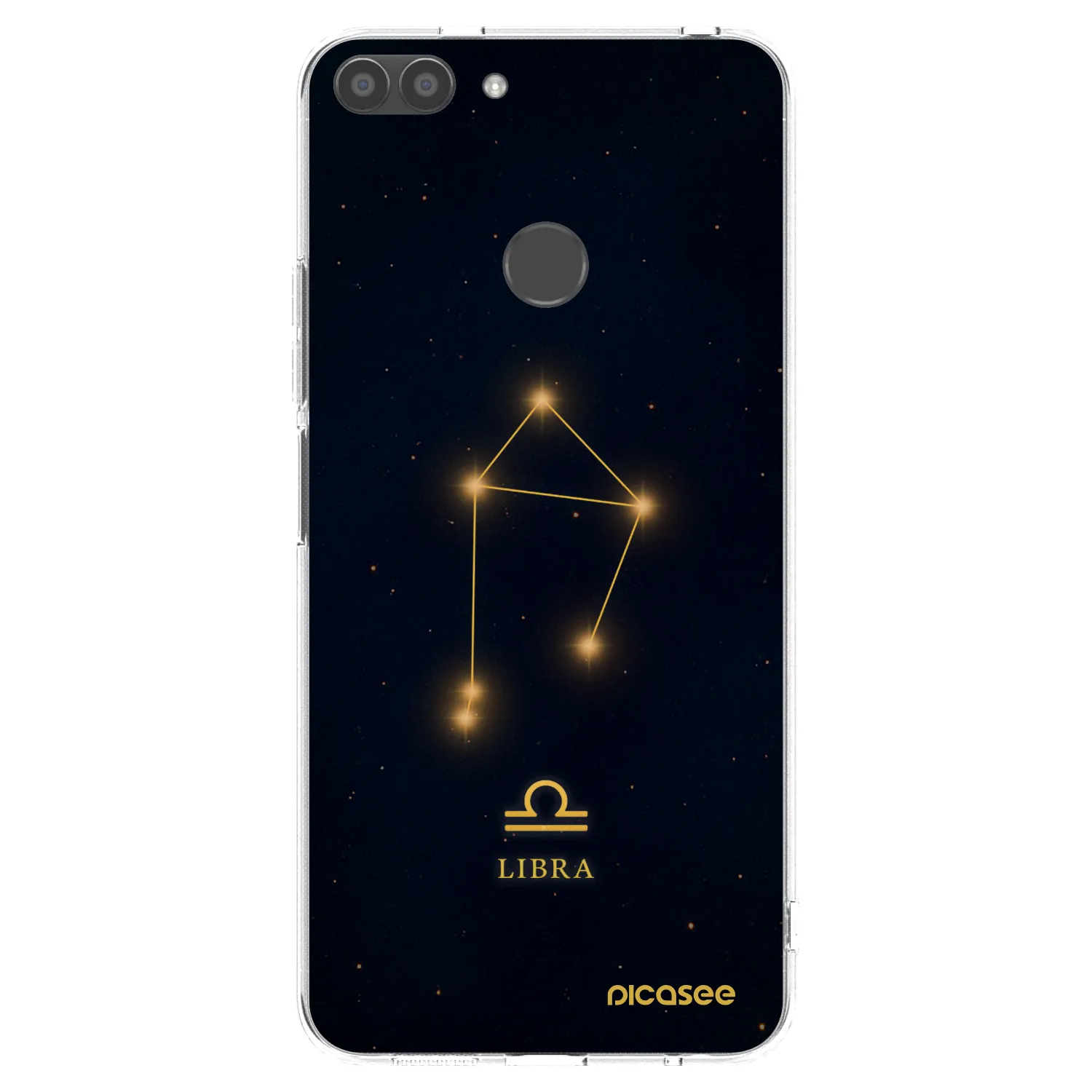 Picasee silikonski prozorni ovitek za Huawei P Smart - LIBRA