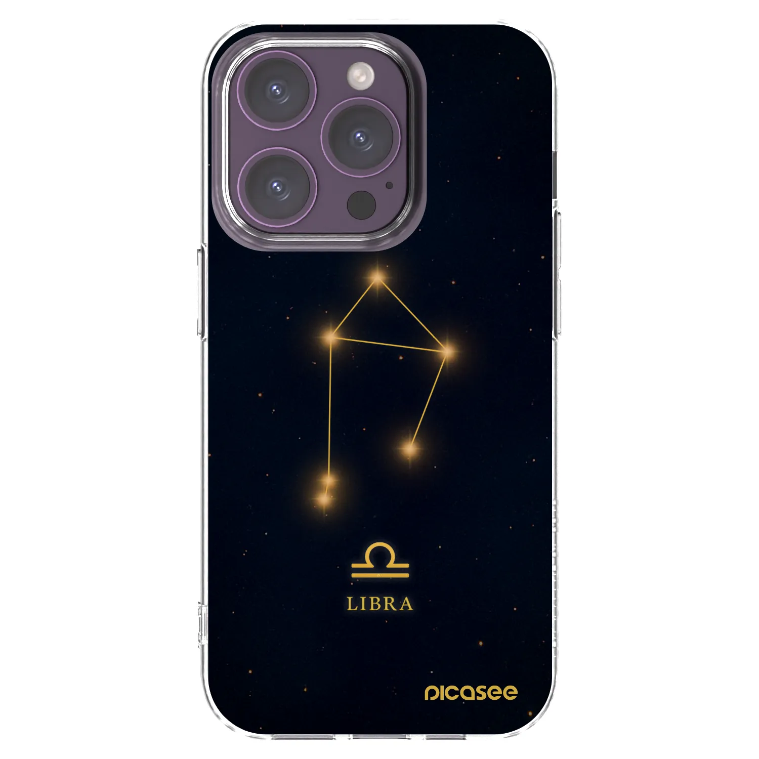 Picasee silikonski prozorni ovitek za Apple iPhone 14 Pro - LIBRA