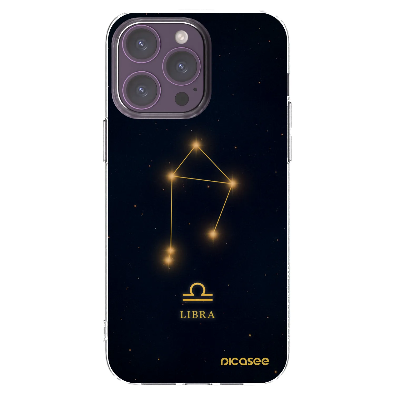 Picasee silikonski prozorni ovitek za Apple iPhone 14 Pro Max - LIBRA