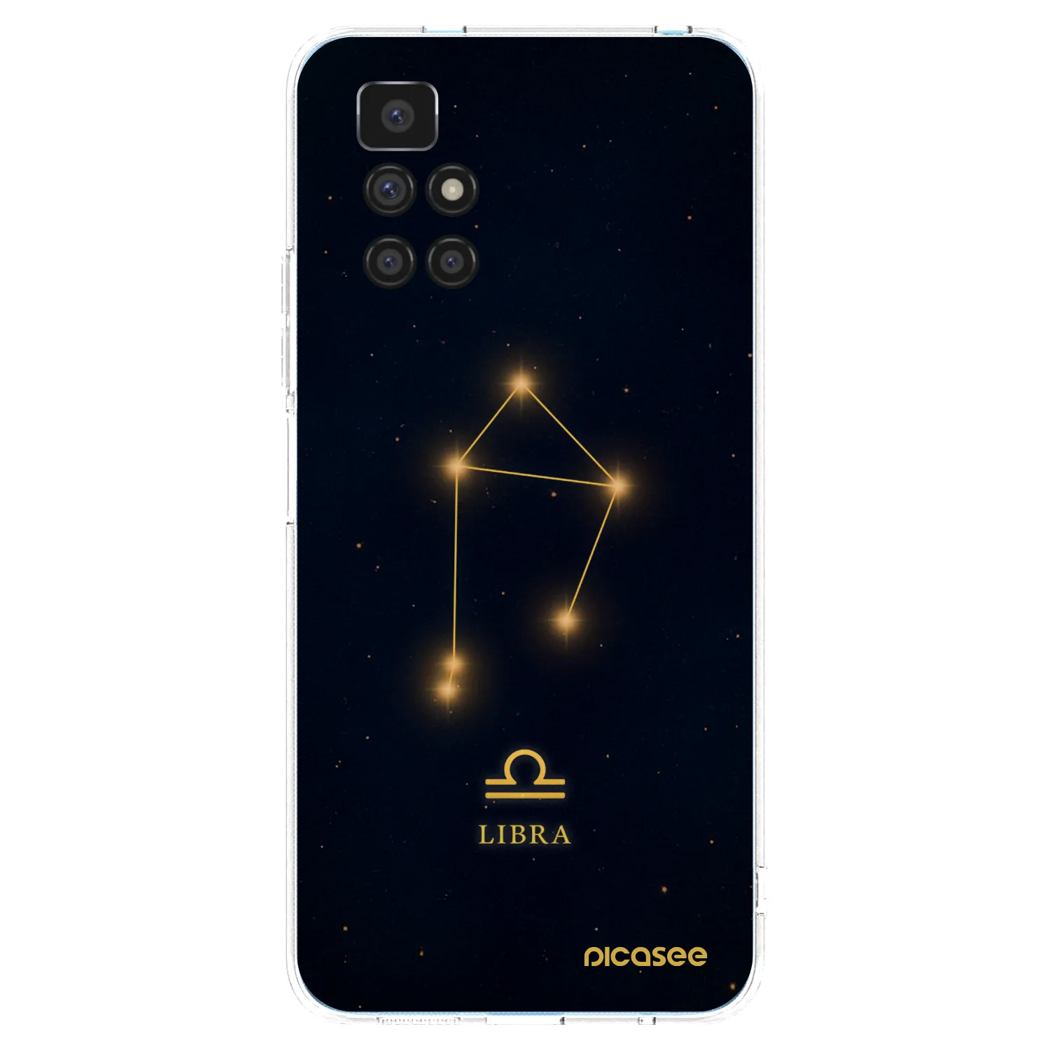 Picasee silikonski prozorni ovitek za Xiaomi Redmi 10 (2022) - LIBRA