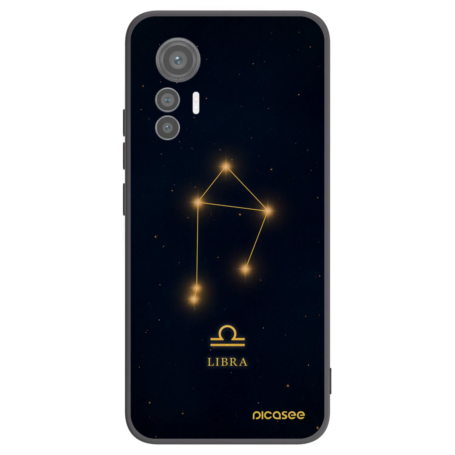 Picasee silikonski črni ovitek za Xiaomi 12 Lite - LIBRA