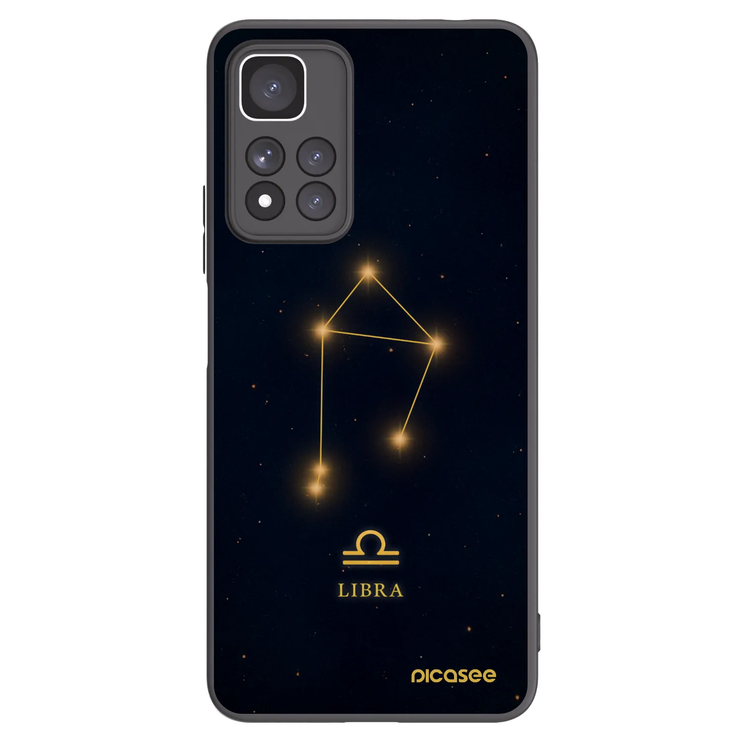 Picasee silikonski črni ovitek za Xiaomi Redmi Note 11 Pro+ 5G - LIBRA