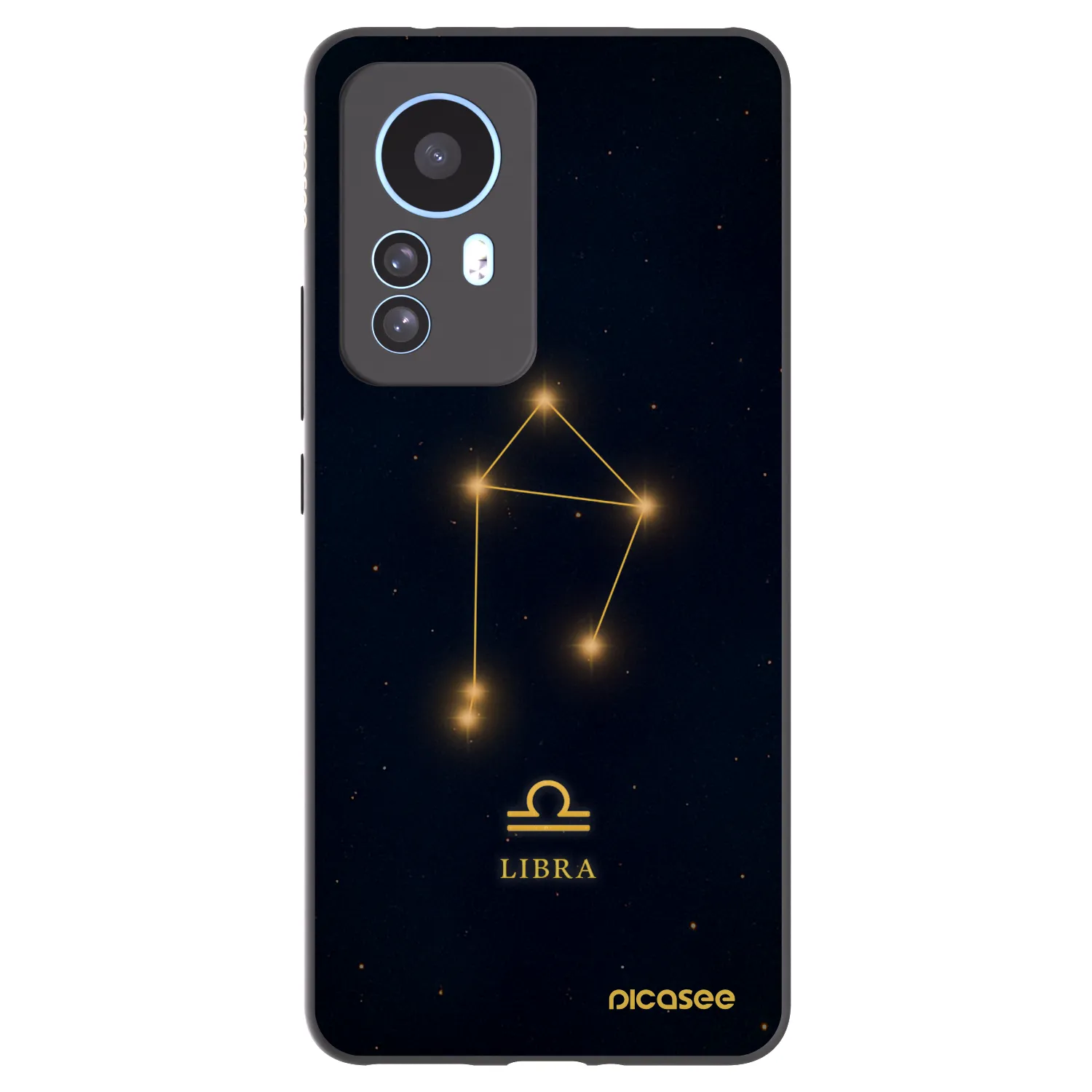 Picasee silikonski črni ovitek za Xiaomi 12T - LIBRA