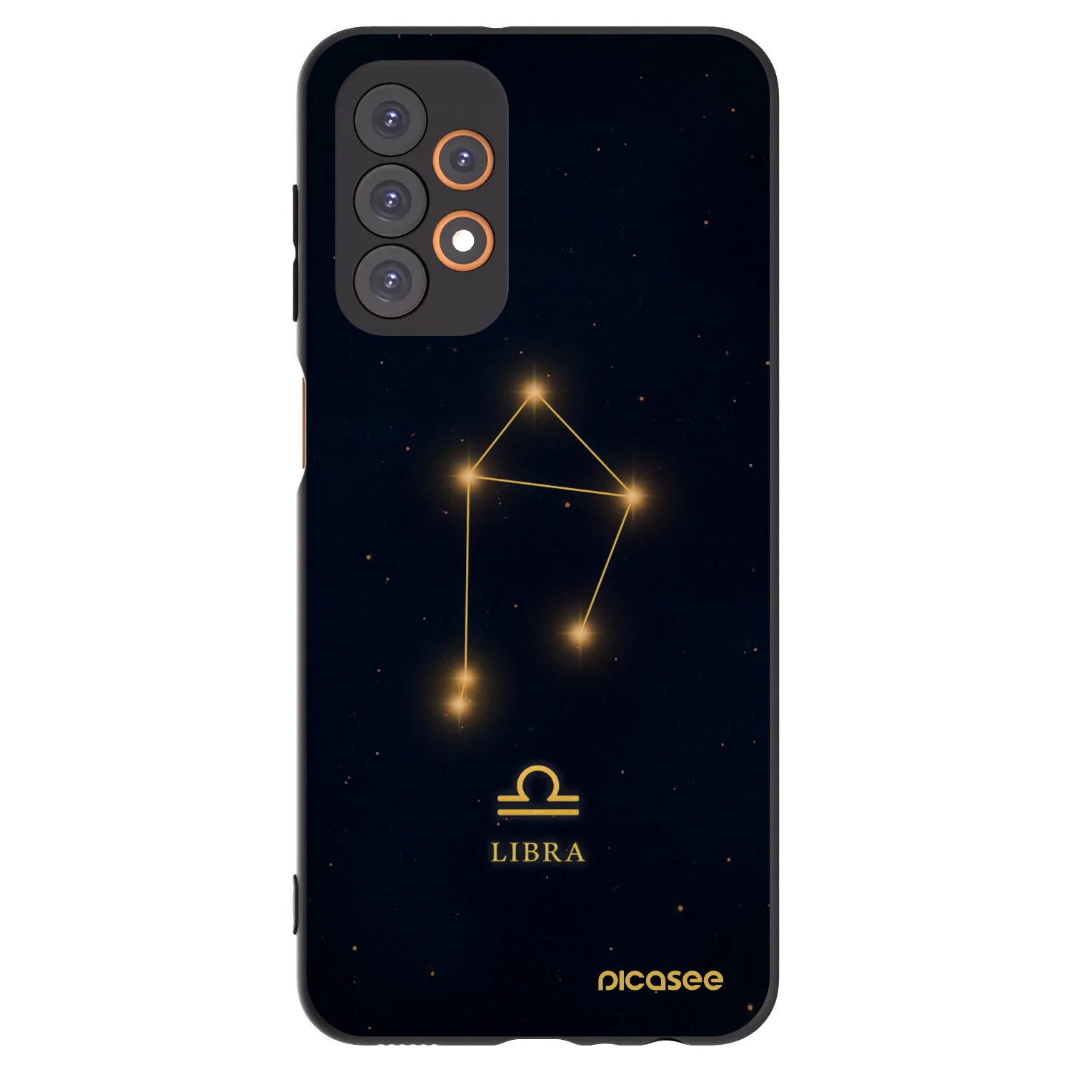 Picasee silikonski črni ovitek za Samsung Galaxy A23 A235F 4G - LIBRA