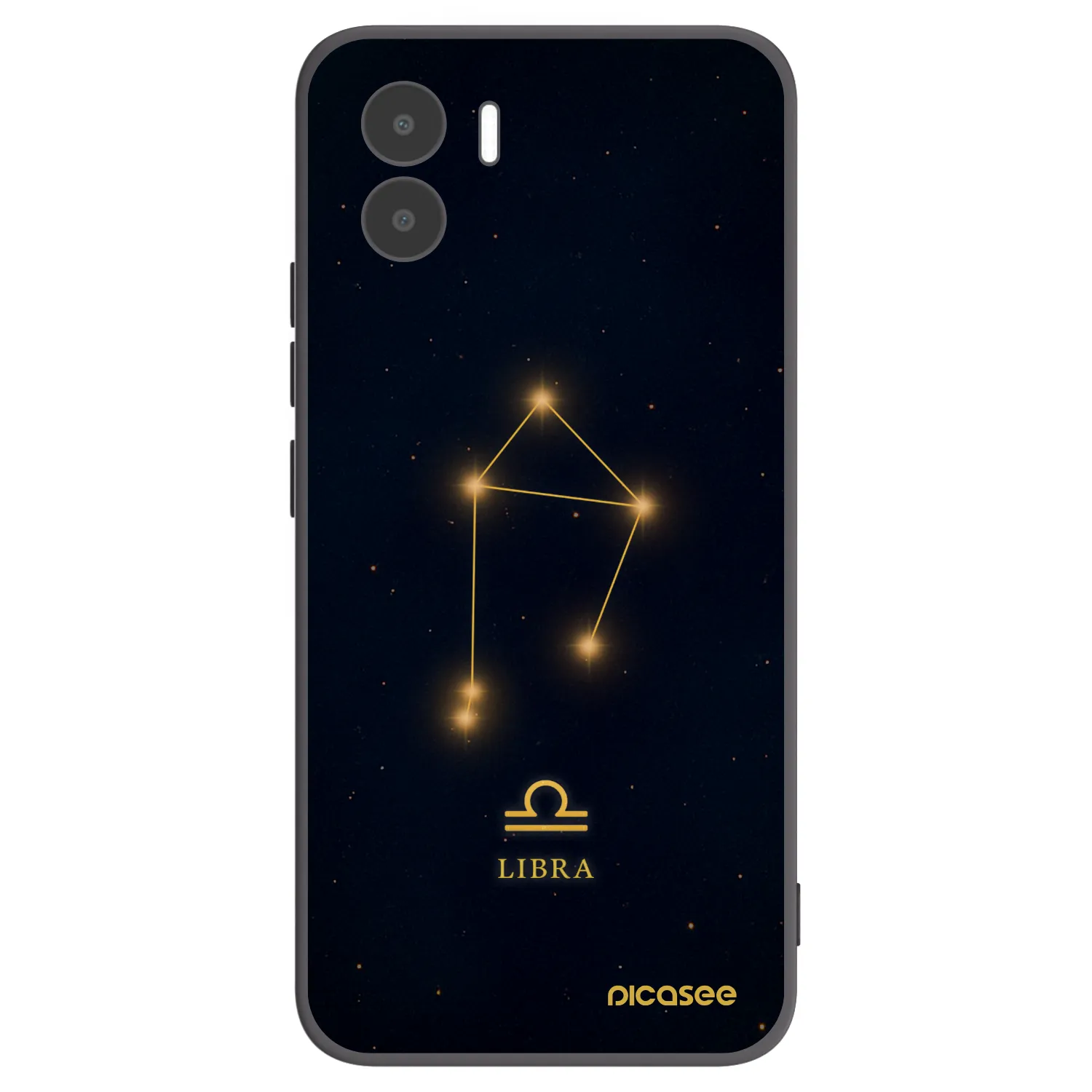 Picasee silikonski črni ovitek za Xiaomi Redmi A1 - LIBRA