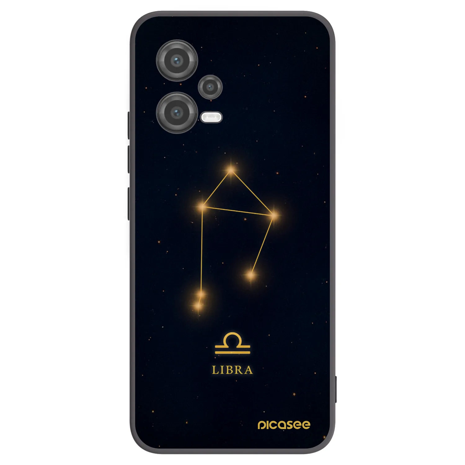 Picasee silikonski črni ovitek za Xiaomi Poco X5 - LIBRA