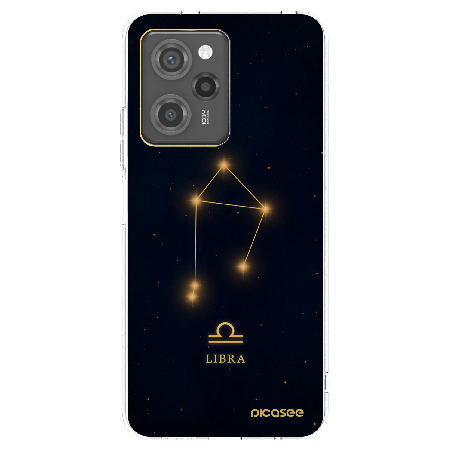 Picasee silikonski črni ovitek za Xiaomi Poco X5 Pro - LIBRA