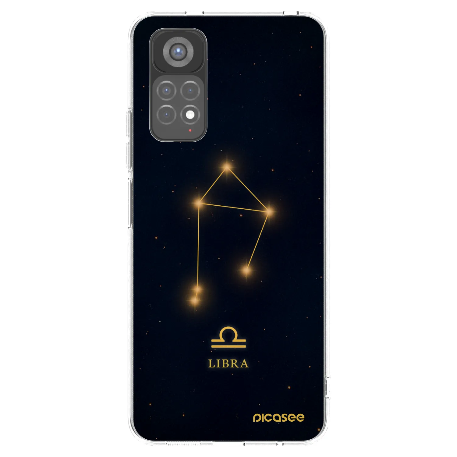 Picasee silikonski prozorni ovitek za Xiaomi Redmi Note 11S 5G - LIBRA