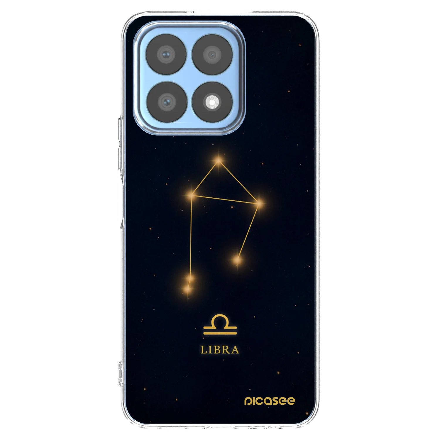 Picasee silikonski prozorni ovitek za Honor X8a - LIBRA