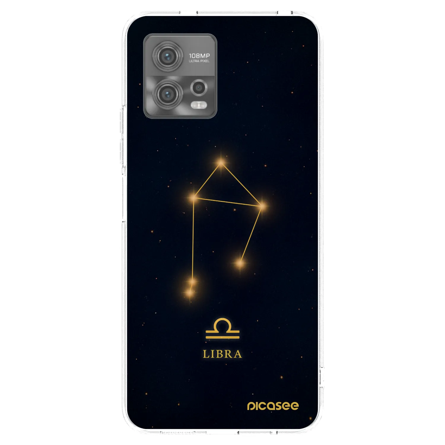 Picasee silikonski prozorni ovitek za Motorola Moto G72 - LIBRA
