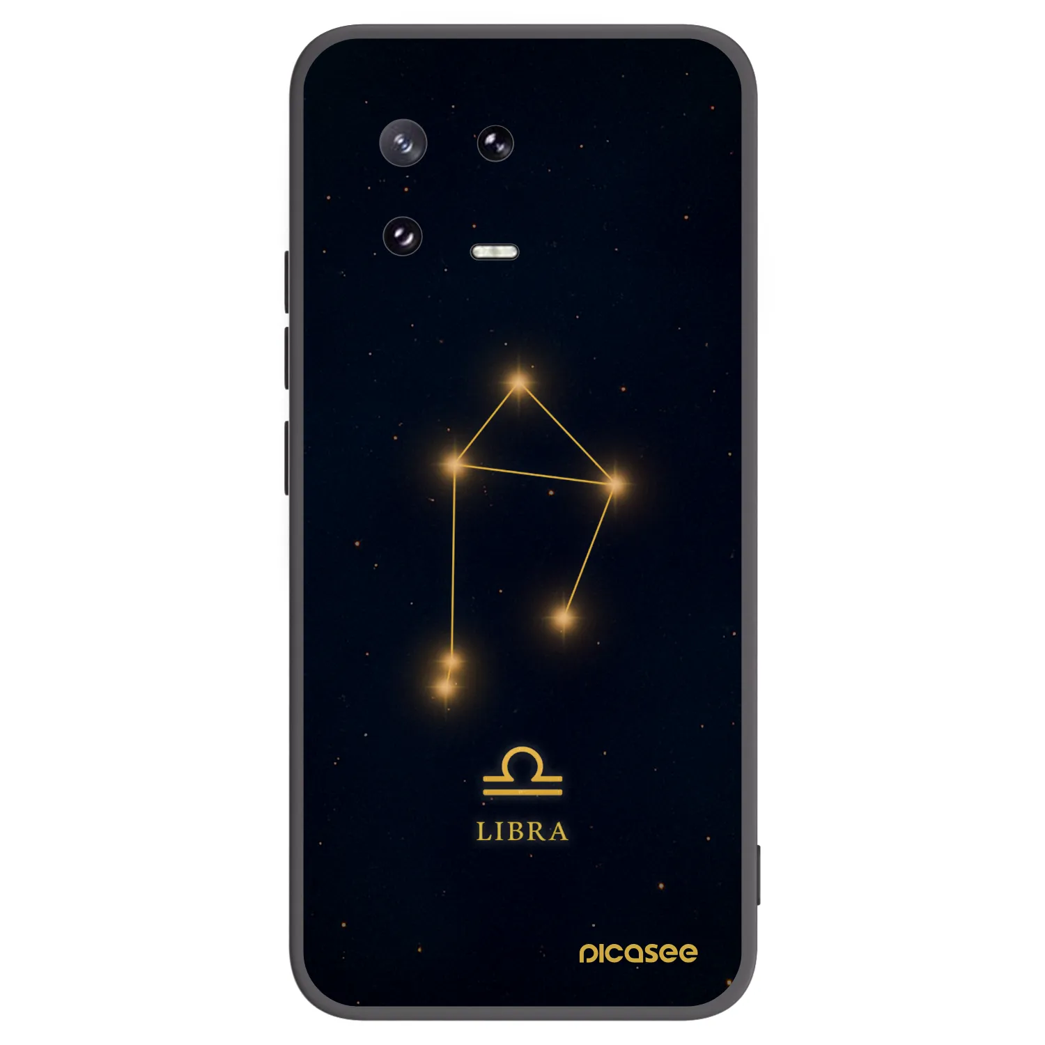 Picasee silikonski črni ovitek za Xiaomi 13 Pro - LIBRA