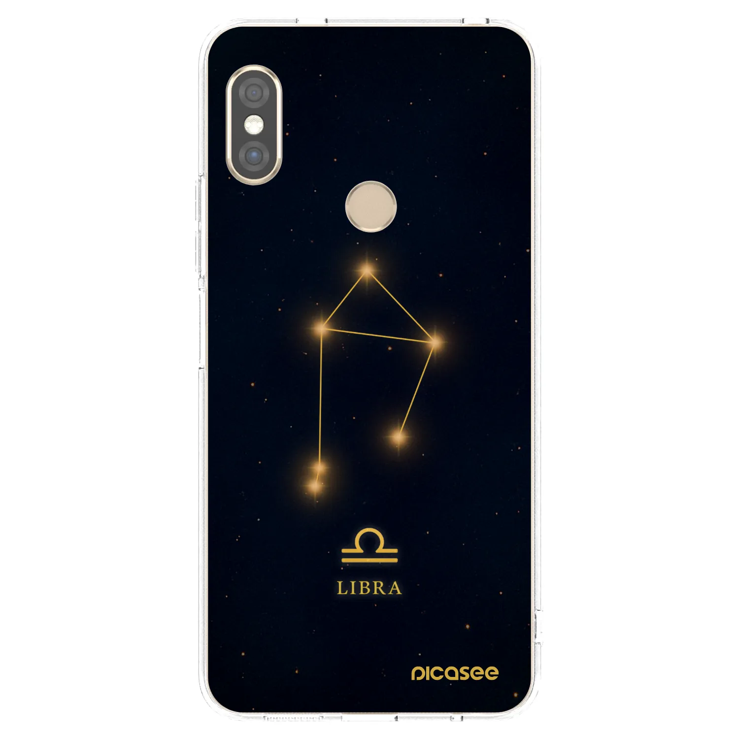 Picasee silikonski prozorni ovitek za Xiaomi Redmi Note 5 Global - LIBRA