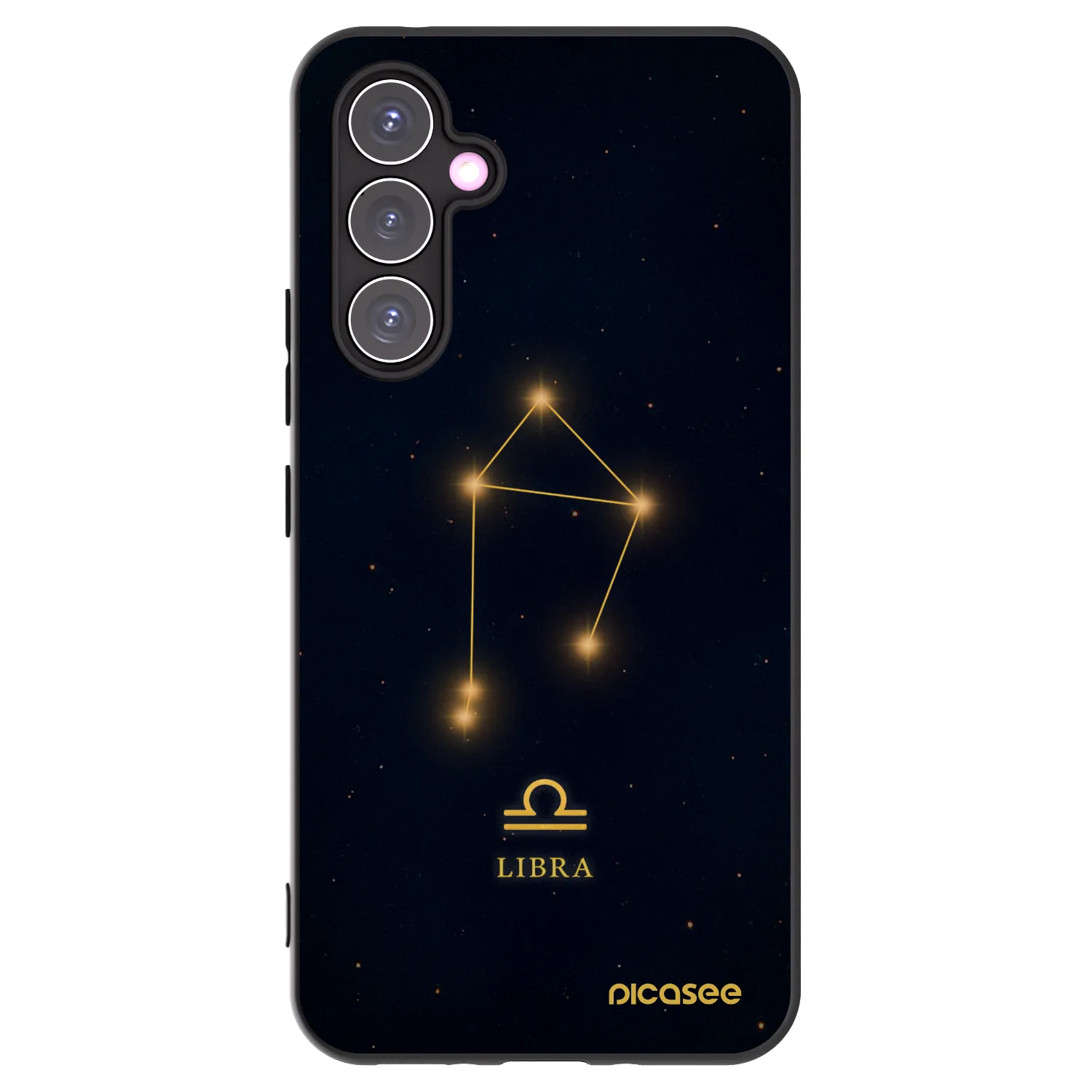 Picasee silikonski črni ovitek za Samsung Galaxy A54 5G A546B - LIBRA