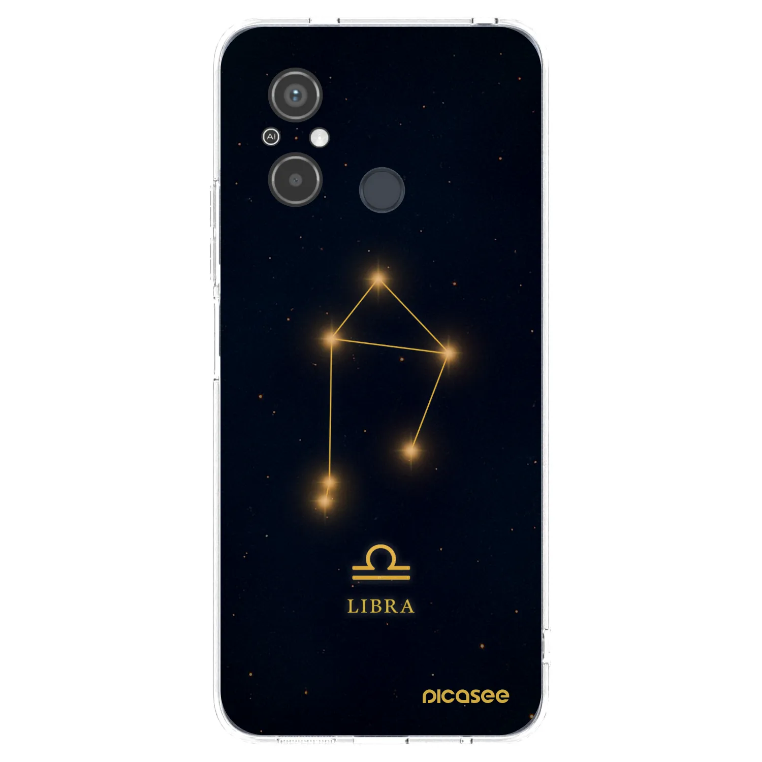 Picasee silikonski prozorni ovitek za Xiaomi Redmi 12C - LIBRA