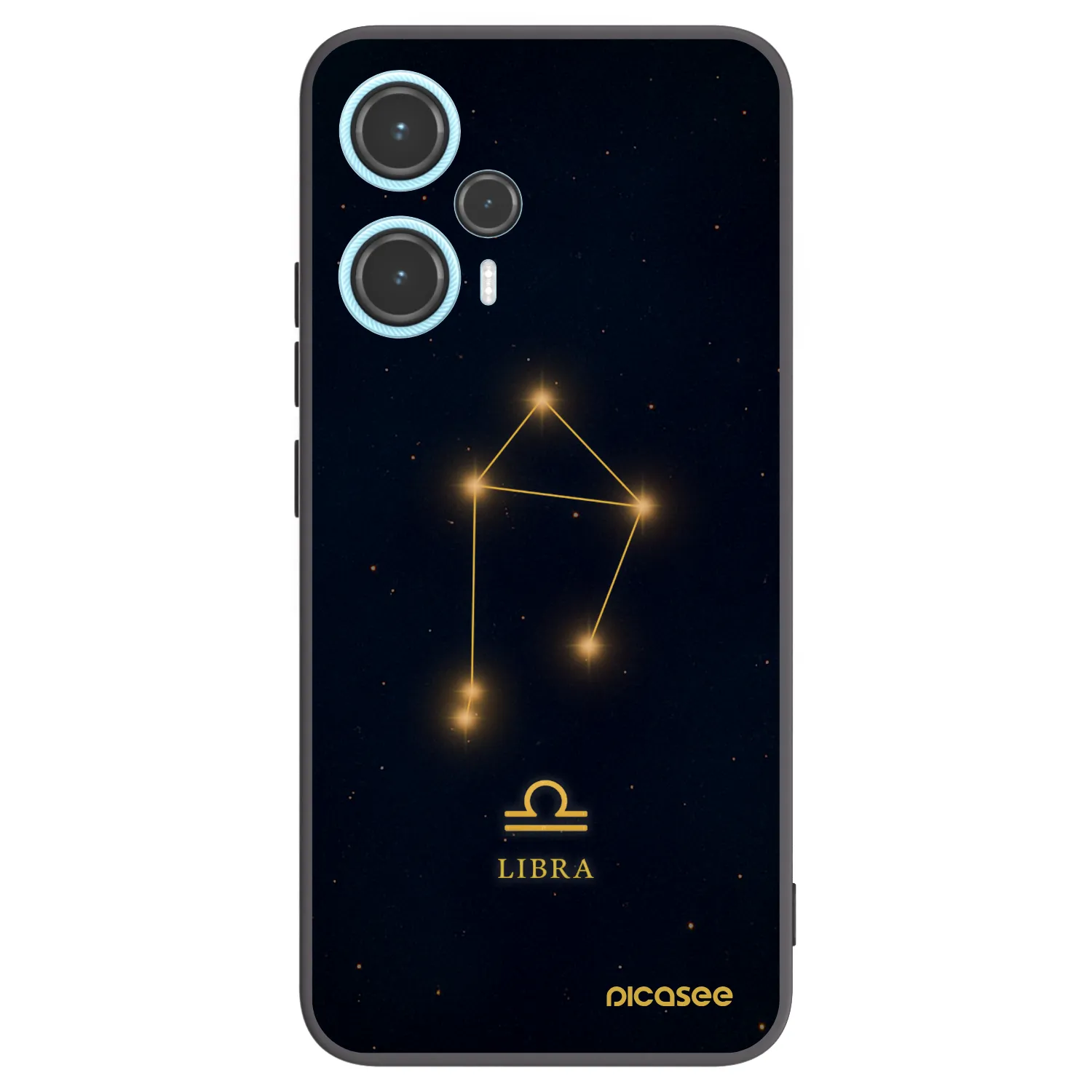 Picasee silikonski črni ovitek za Xiaomi Poco F5 - LIBRA