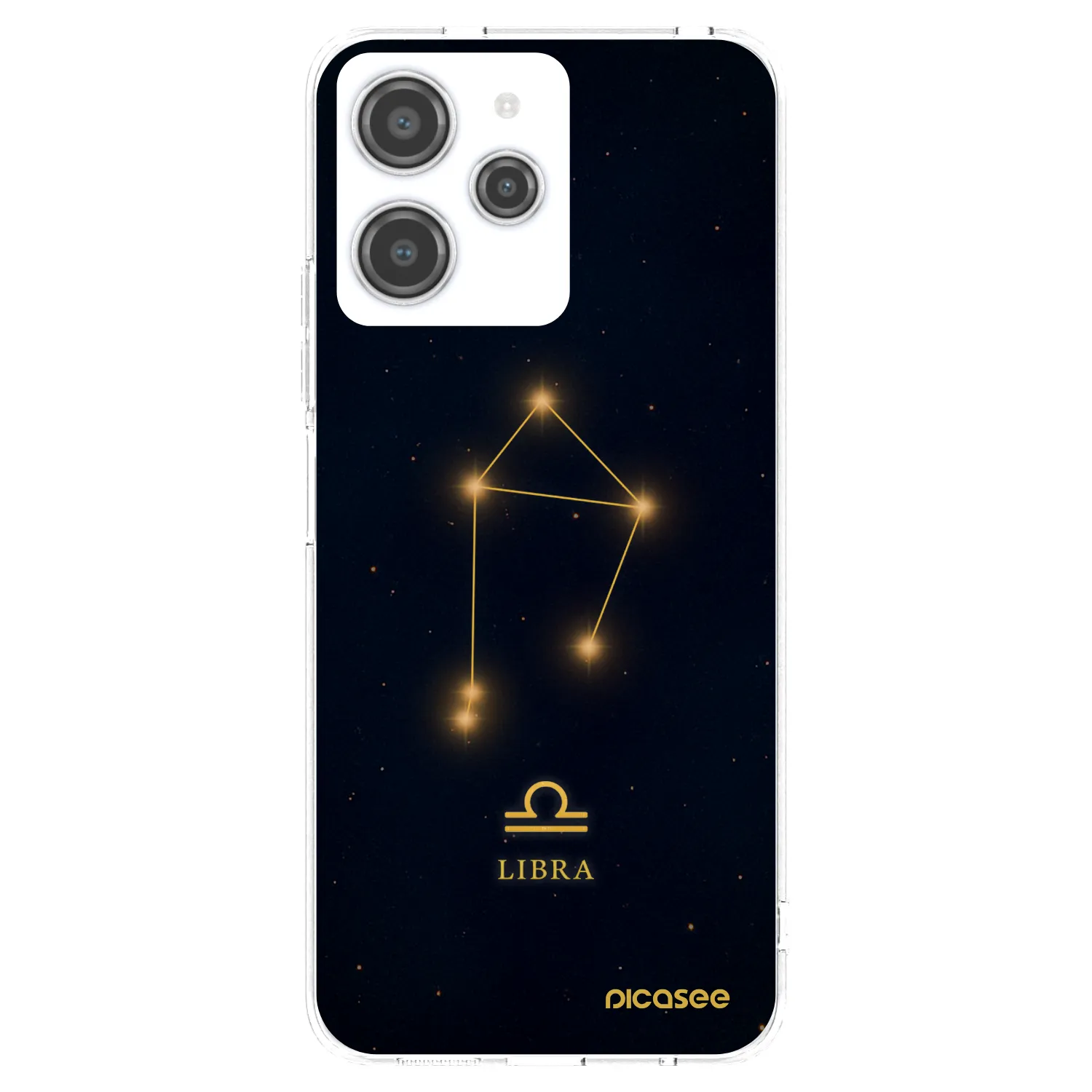 Picasee silikonski prozorni ovitek za Xiaomi Redmi 12 4G - LIBRA