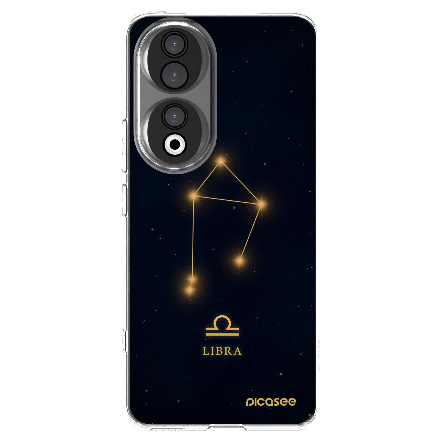 Picasee silikonski prozorni ovitek za Honor 90 5G - LIBRA