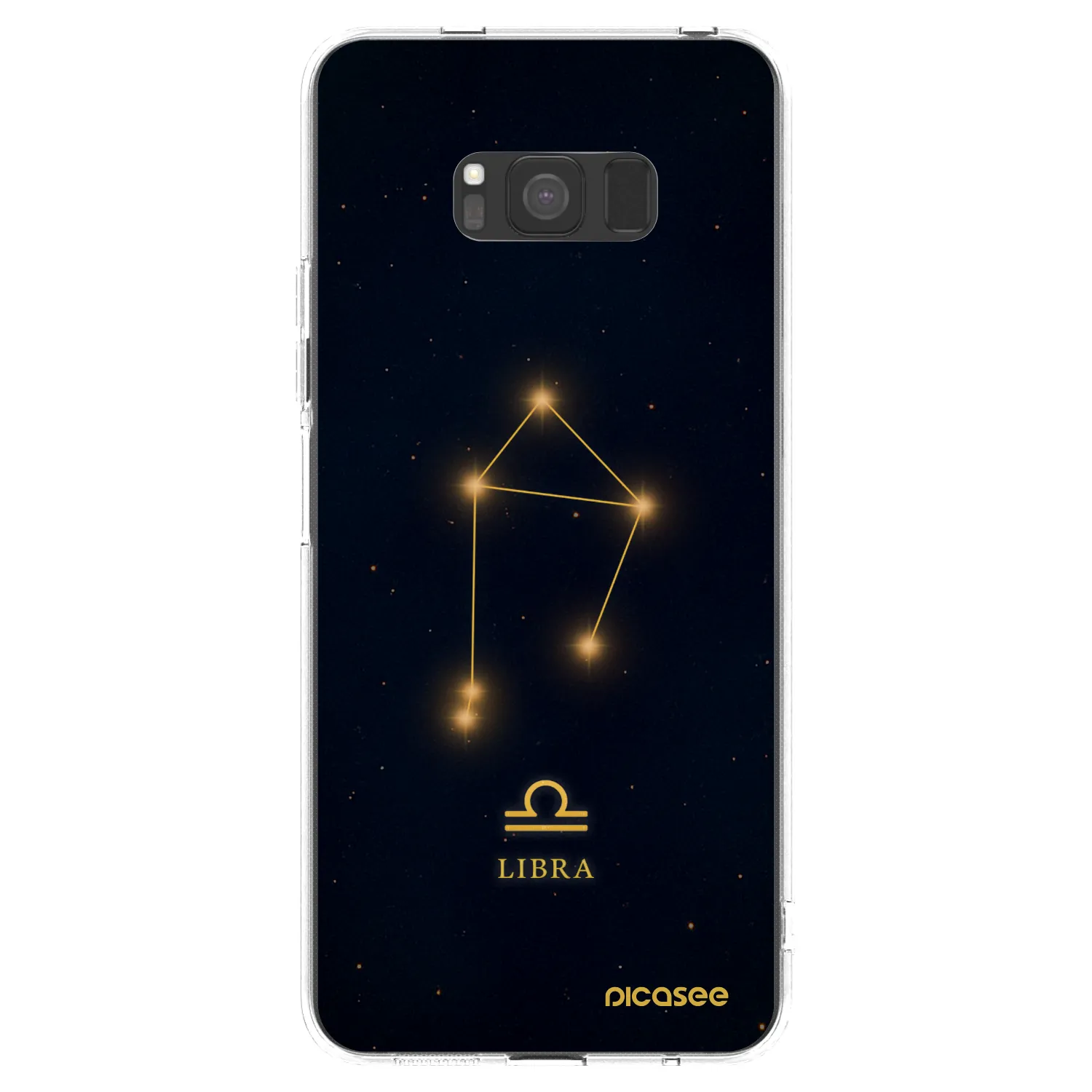 Picasee silikonski prozorni ovitek za Samsung Galaxy S8 G950F - LIBRA