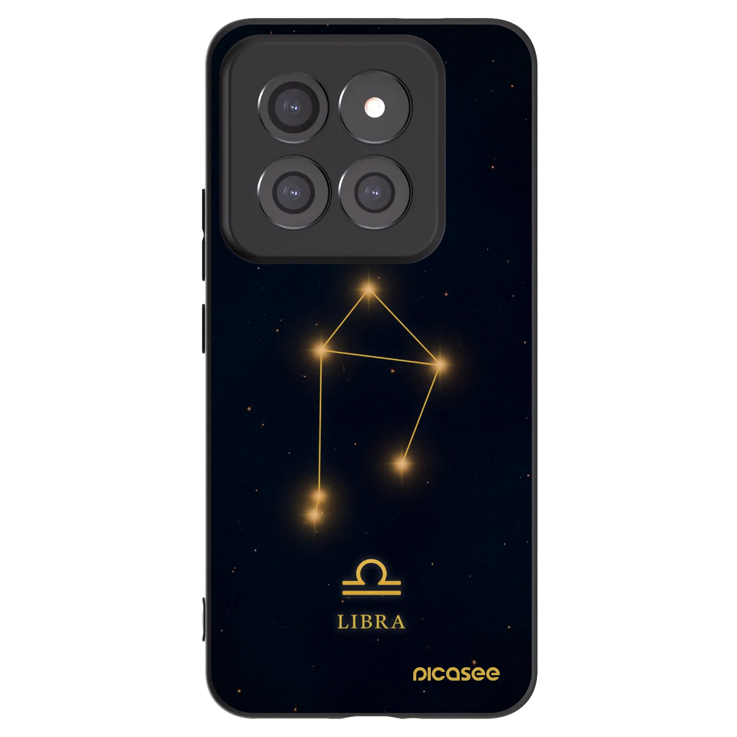 Picasee silikonski črni ovitek za Xiaomi 14 Pro - LIBRA