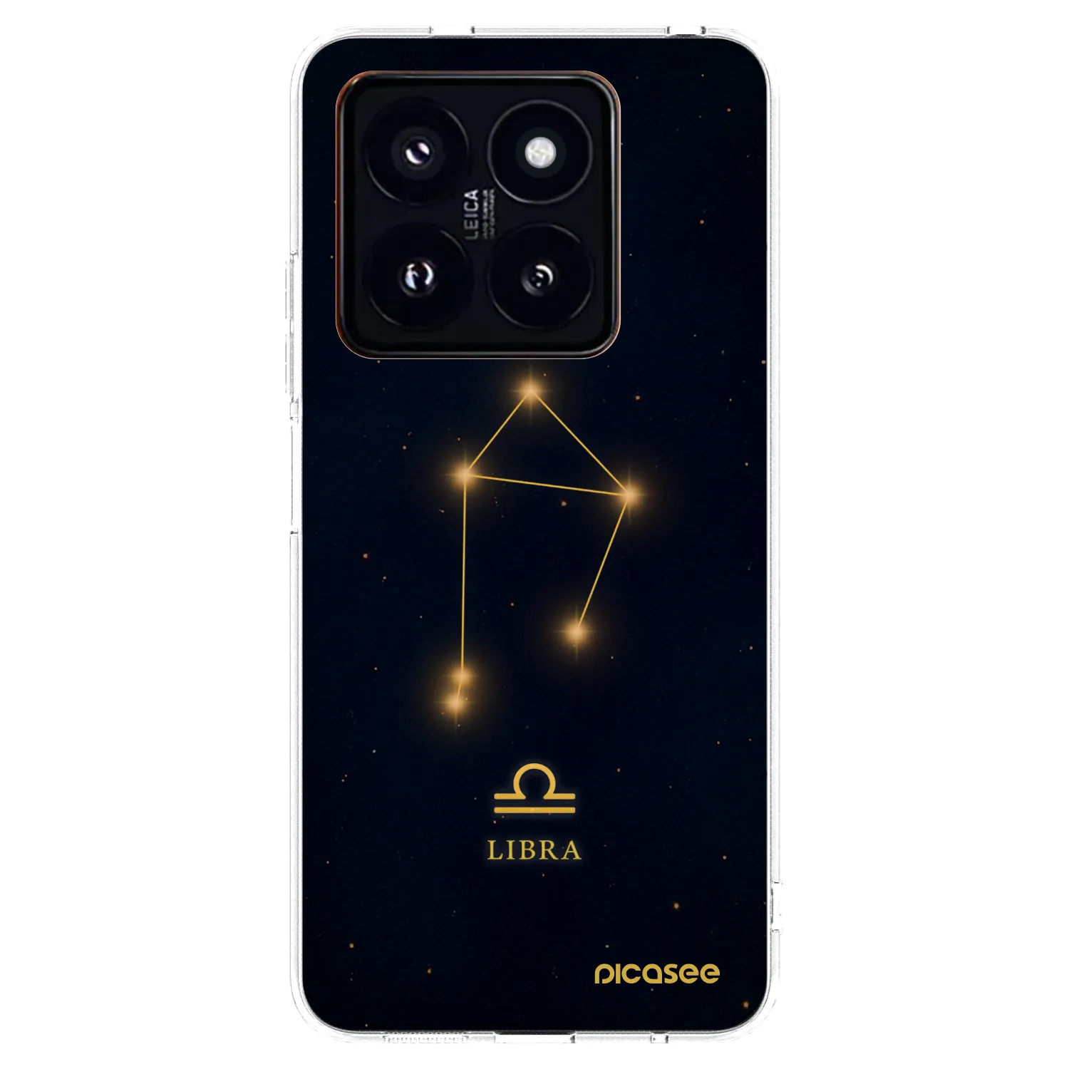 Picasee silikonski prozorni ovitek za Xiaomi 14 Pro - LIBRA