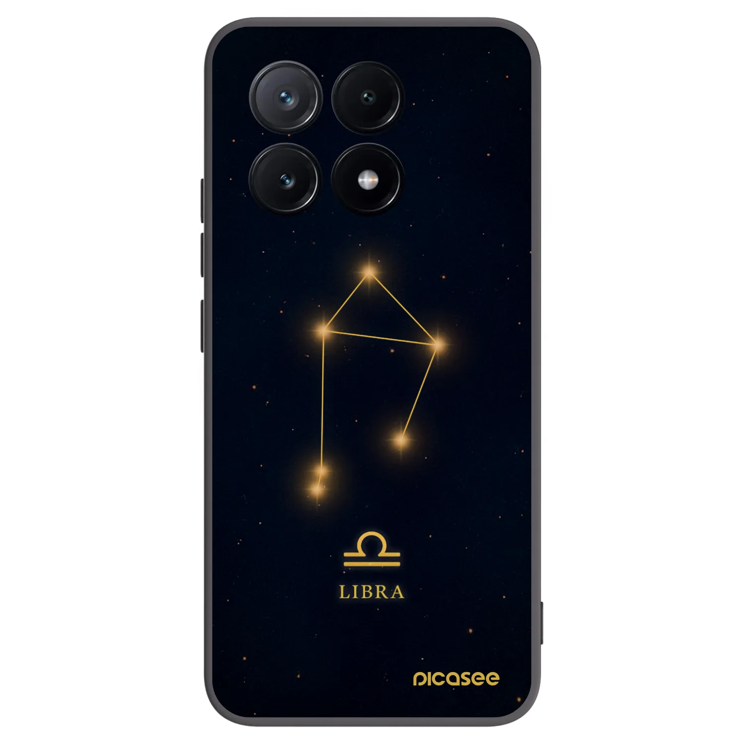 Picasee silikonski črni ovitek za Xiaomi Poco X6 Pro - LIBRA