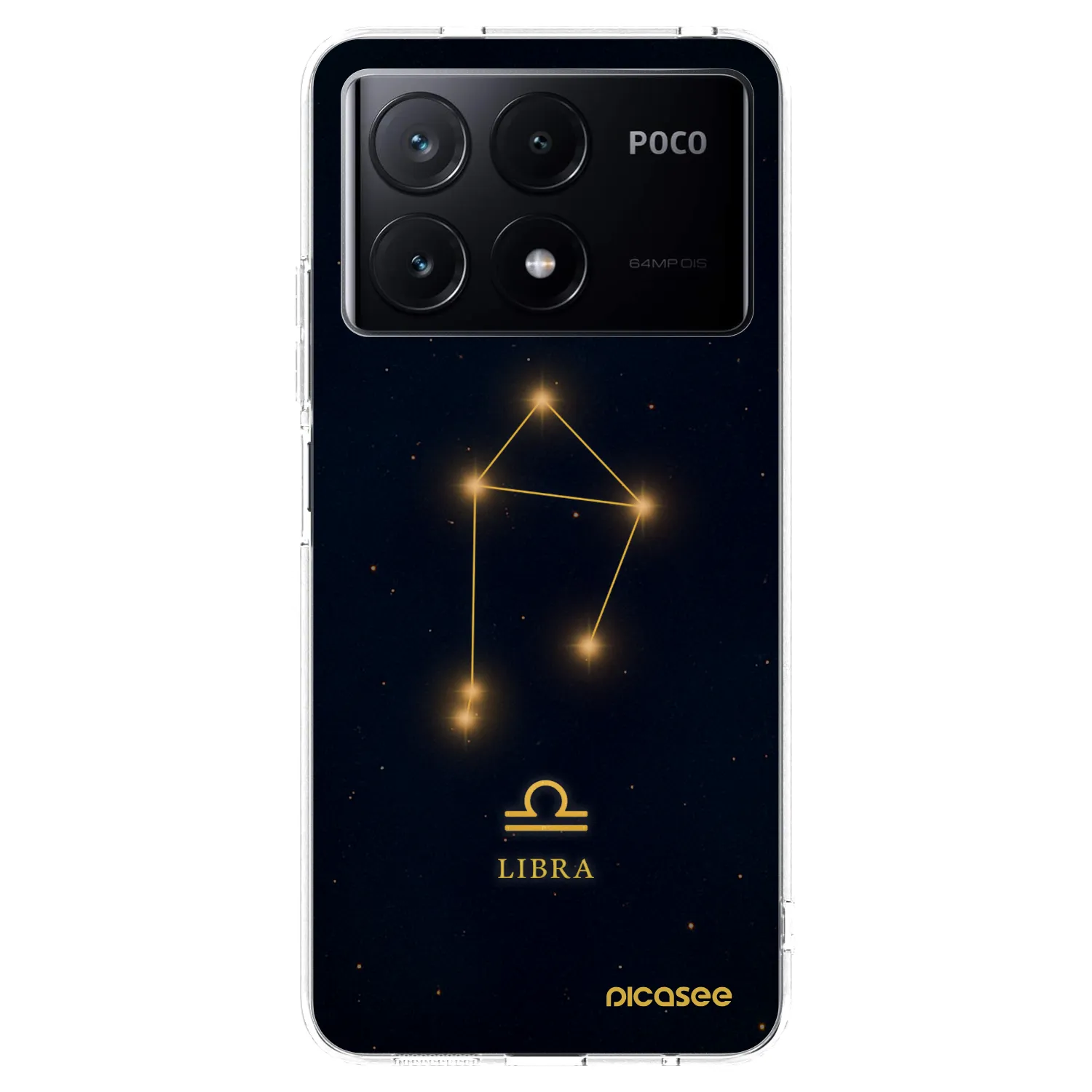 Picasee silikonski prozorni ovitek za Xiaomi Poco X6 Pro - LIBRA