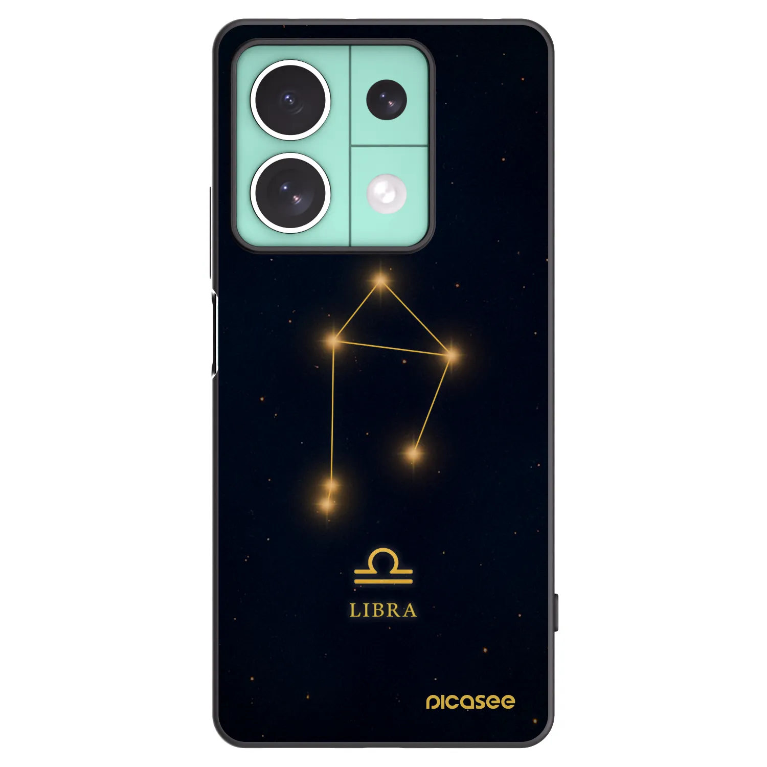 Picasee silikonski črni ovitek za Xiaomi Redmi Note 13 5G - LIBRA
