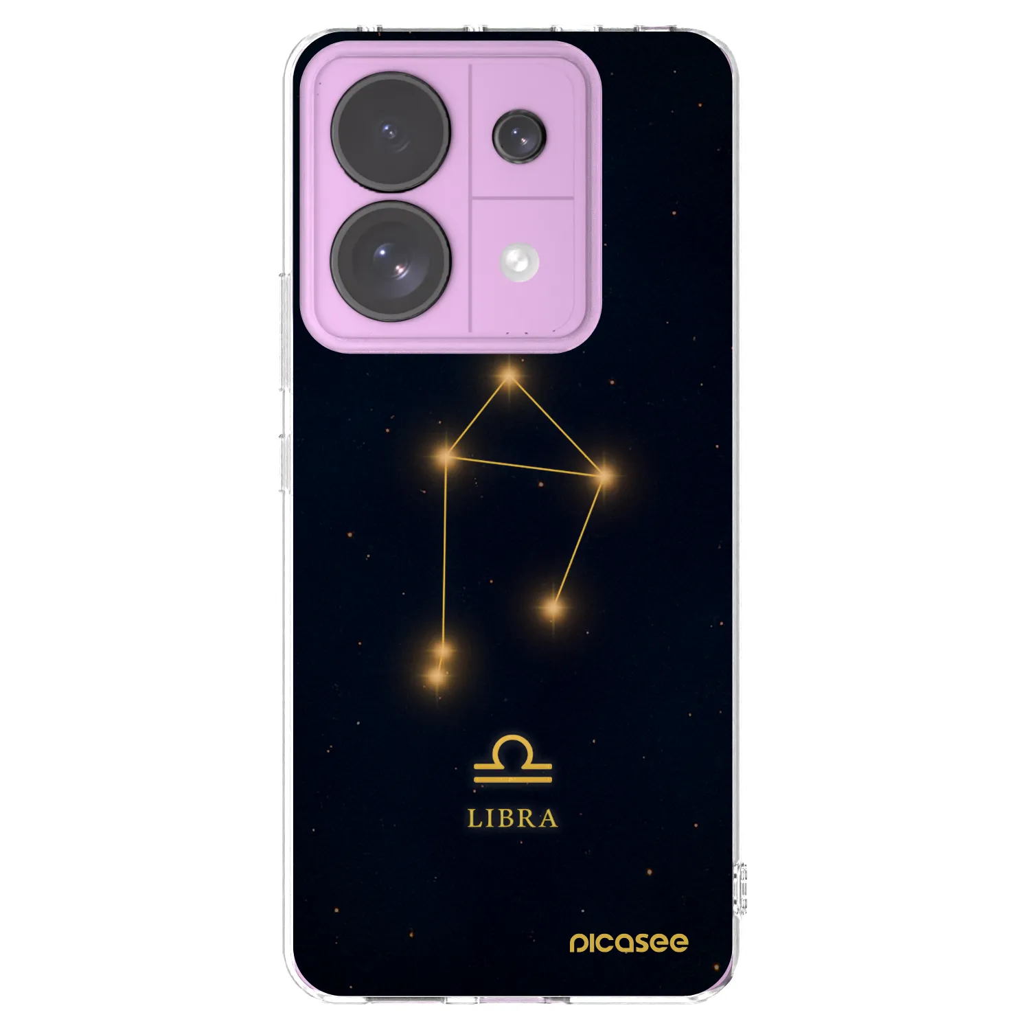 Picasee silikonski prozorni ovitek za Xiaomi Redmi Note 13 Pro 5G - LIBRA