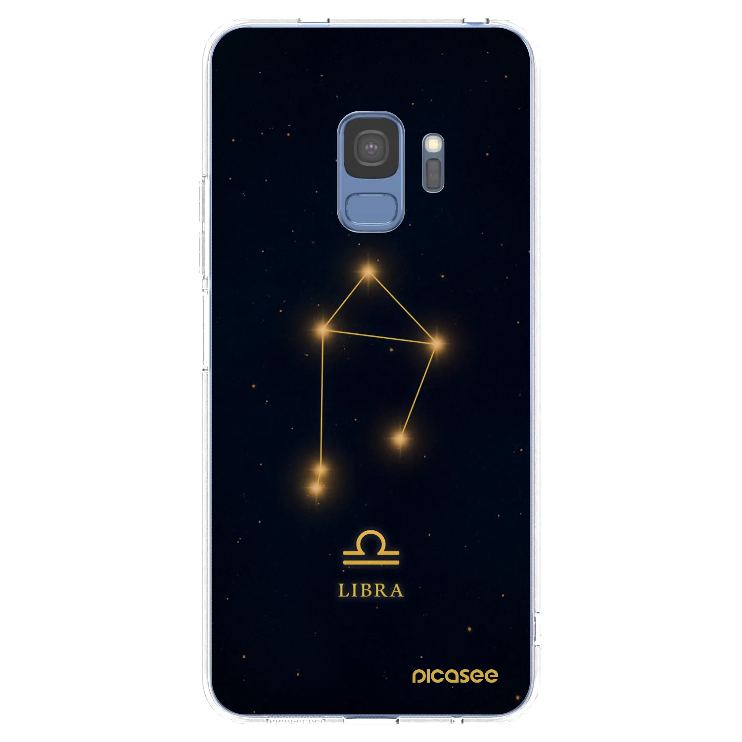 Picasee silikonski prozorni ovitek za Samsung Galaxy S9 G960F - LIBRA