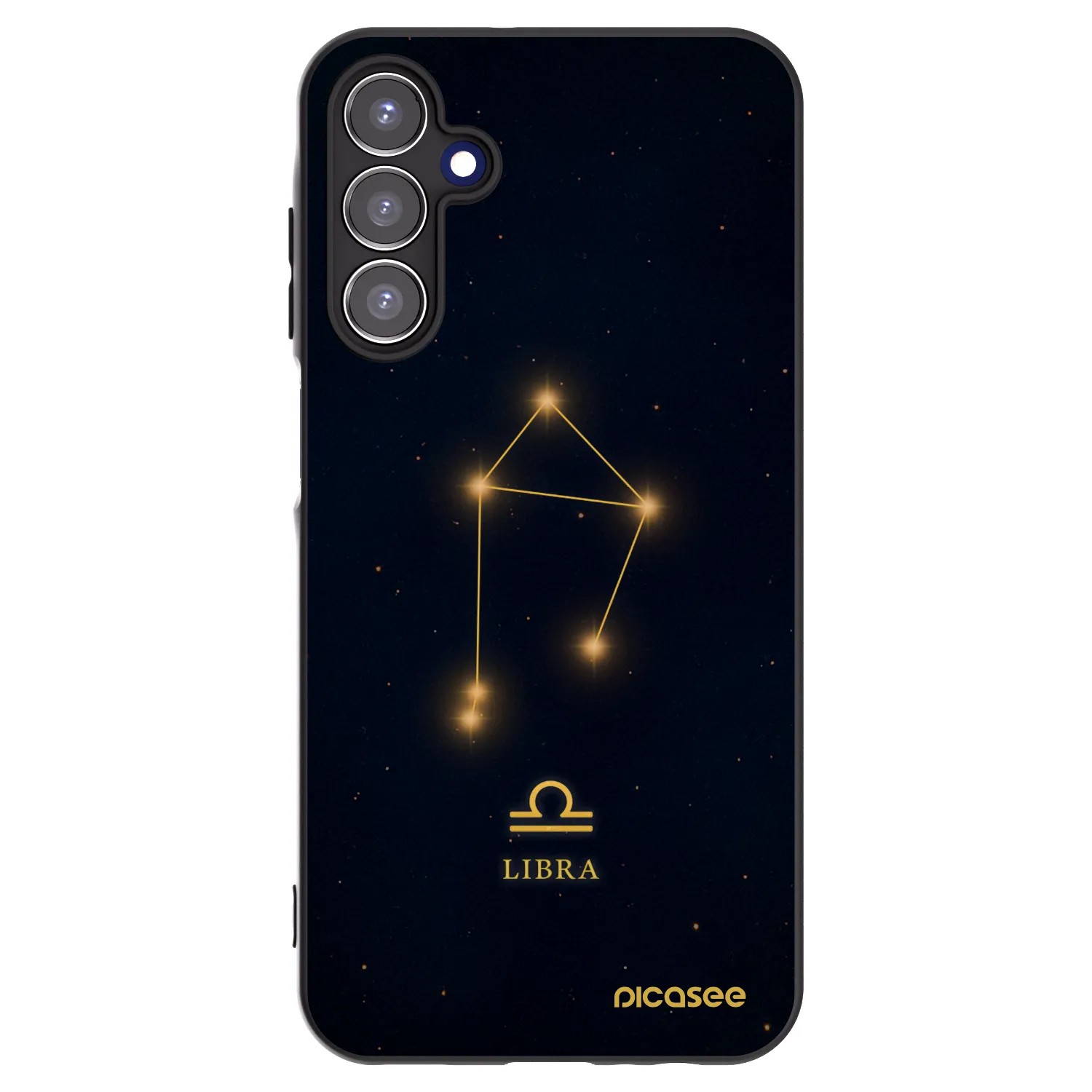 Picasee silikonski črni ovitek za Samsung Galaxy A15 A156B 5G - LIBRA