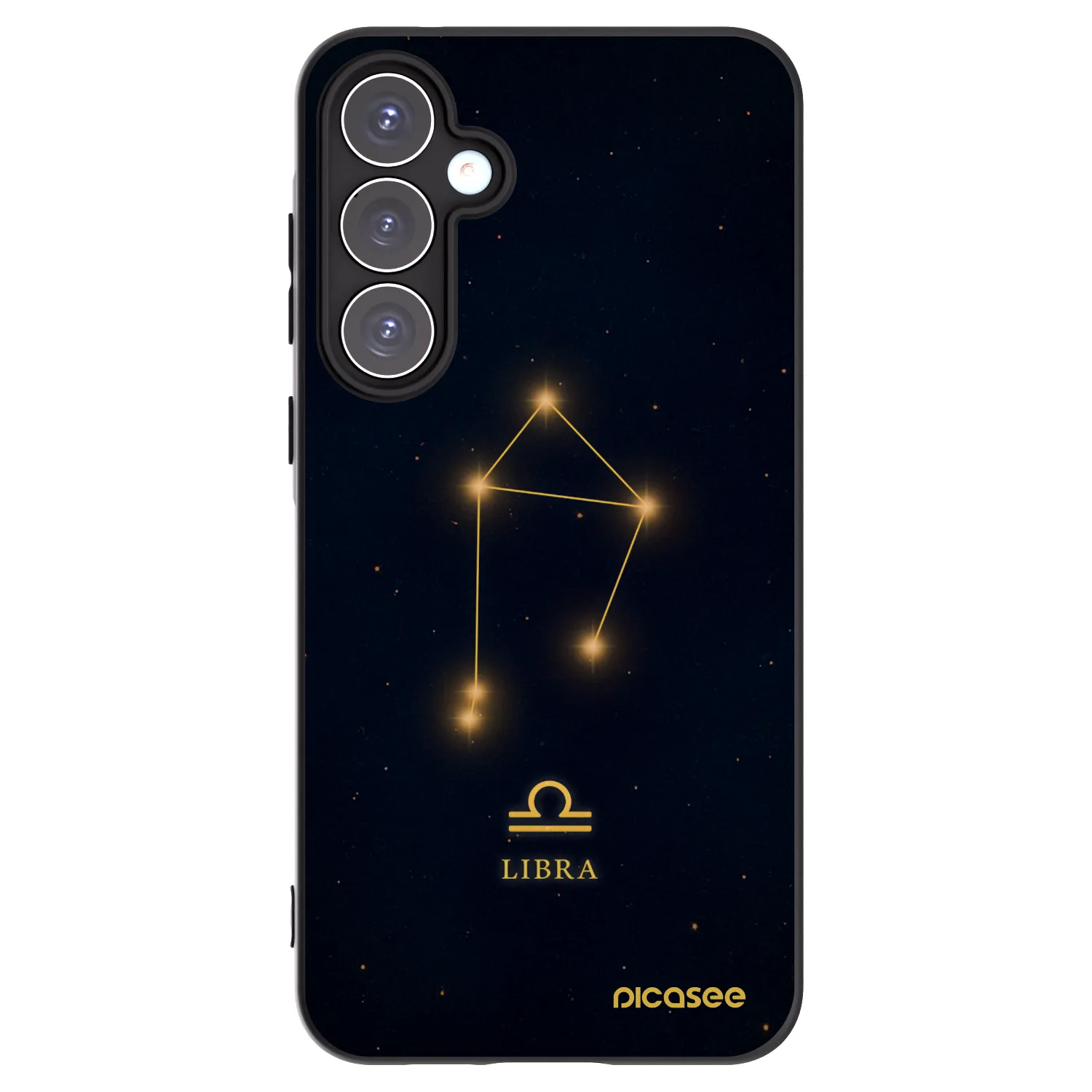 Picasee silikonski črni ovitek za Samsung Galaxy A55 5G A556B - LIBRA
