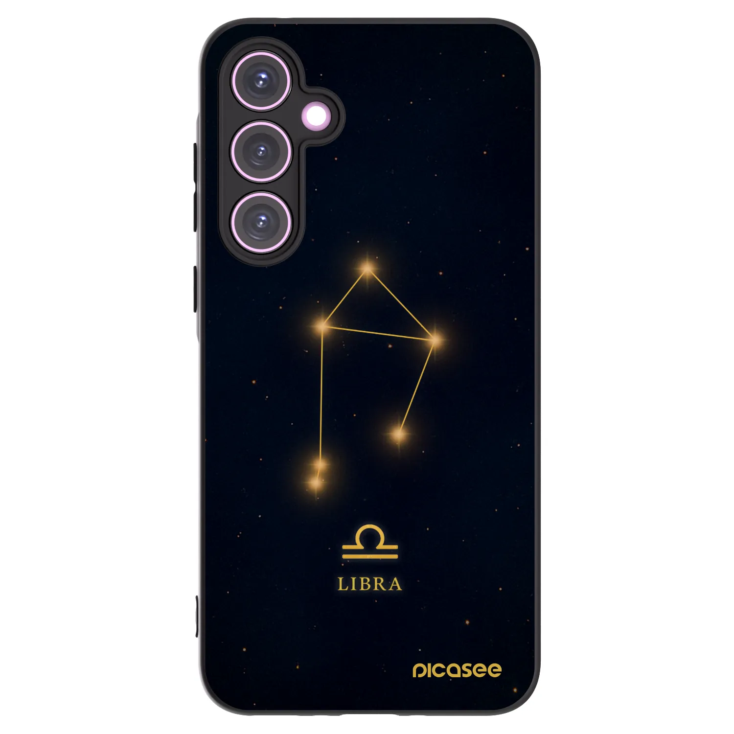Picasee silikonski črni ovitek za Samsung Galaxy A35 5G A356B - LIBRA
