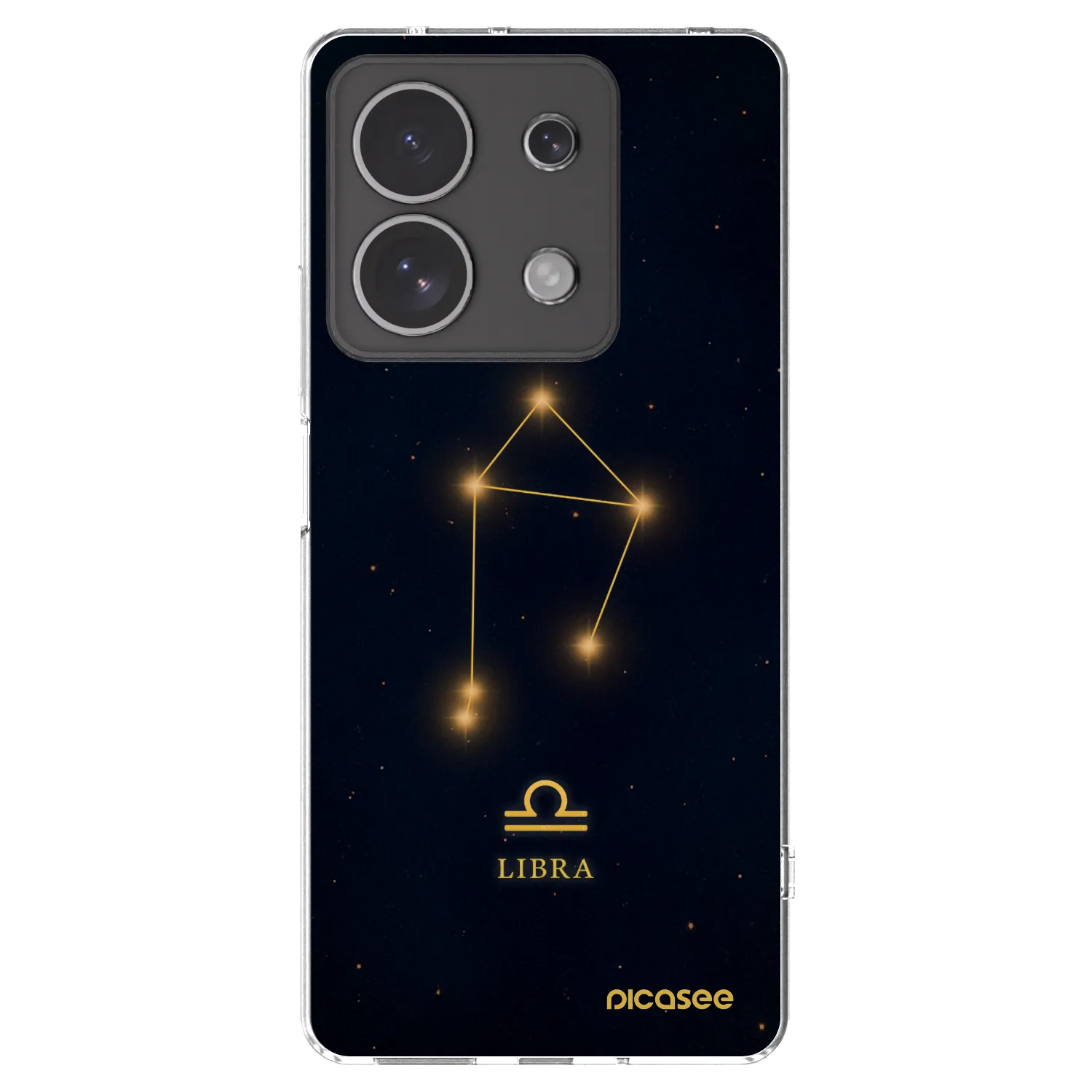Picasee silikonski prozorni ovitek za Xiaomi Redmi Note 13 4G - LIBRA