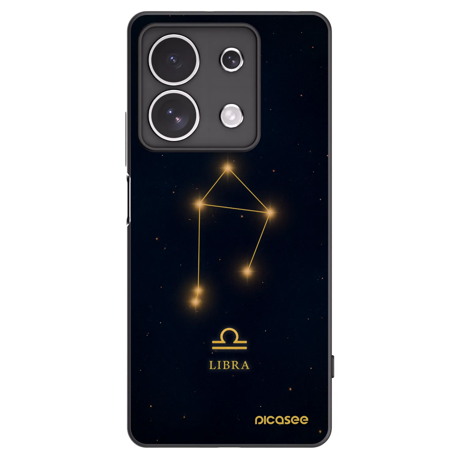 Picasee silikonski črni ovitek za Xiaomi Redmi Note 13 4G - LIBRA