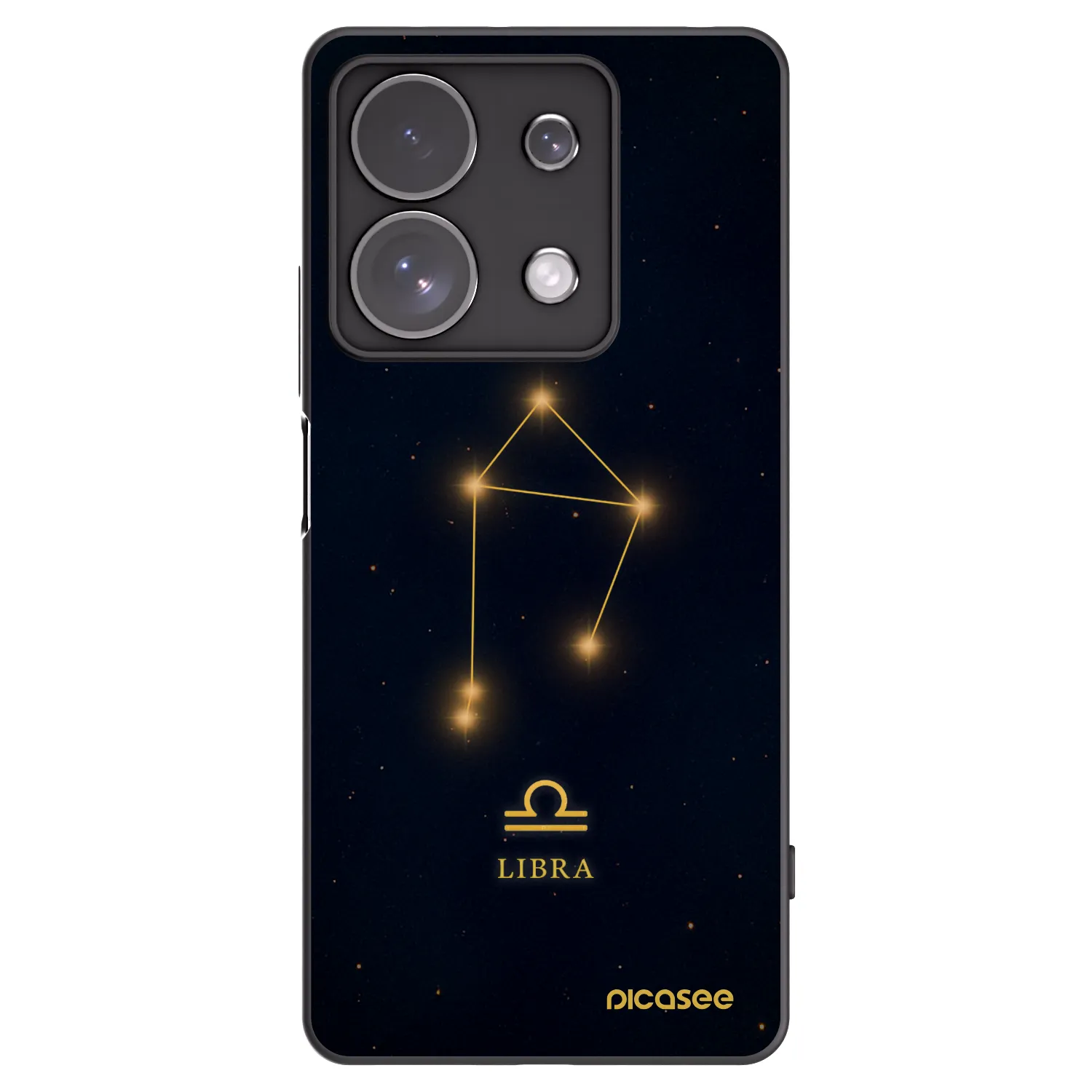 Picasee silikonski črni ovitek za Xiaomi Redmi Note 13 Pro 4G - LIBRA