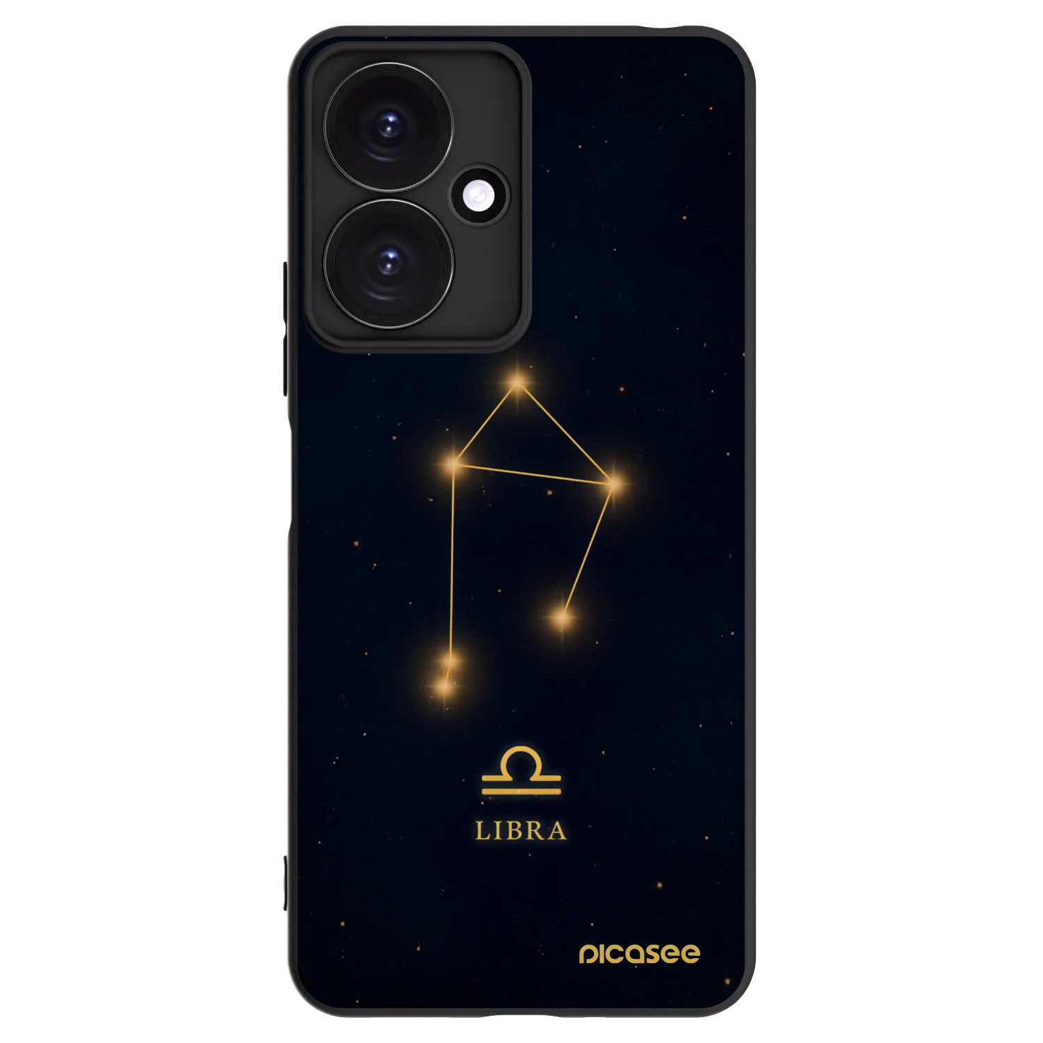 Picasee silikonski črni ovitek za Xiaomi Redmi 13C 5G - LIBRA