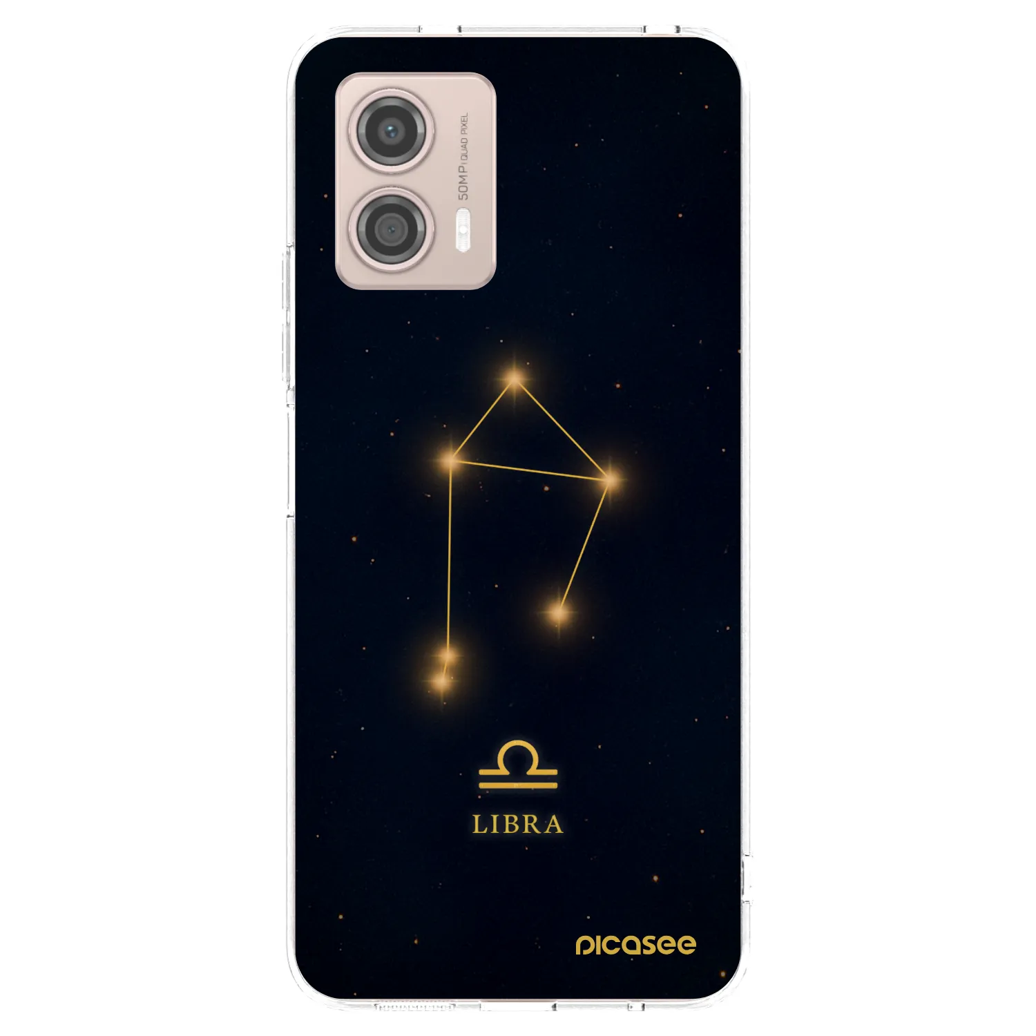 Picasee silikonski prozorni ovitek za Motorola Moto G53 5G - LIBRA