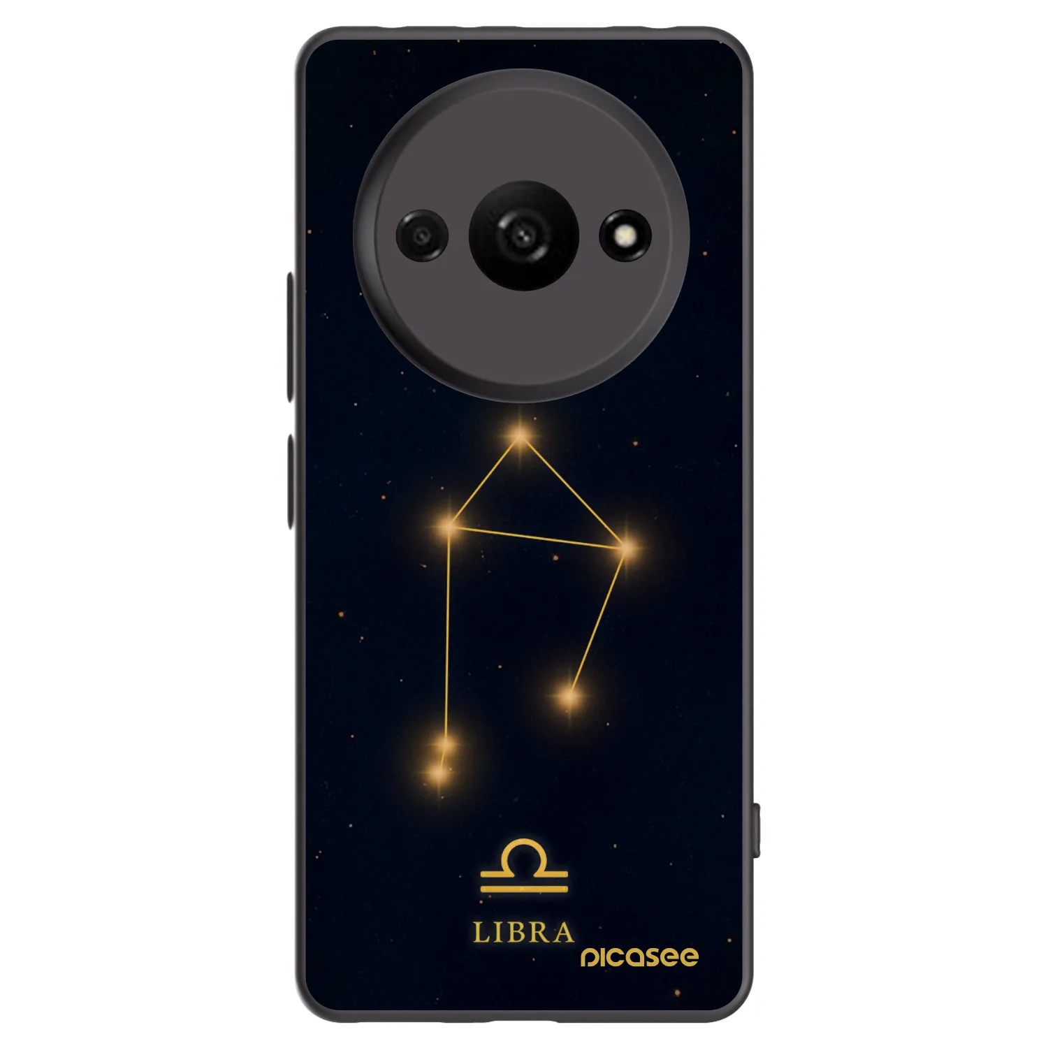 Picasee silikonski črni ovitek za Xiaomi Redmi A3 - LIBRA