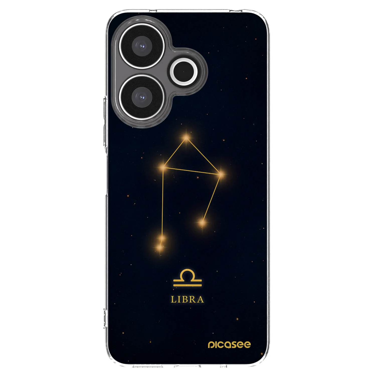 Picasee silikonski prozorni ovitek za Xiaomi Redmi 13 4G - LIBRA