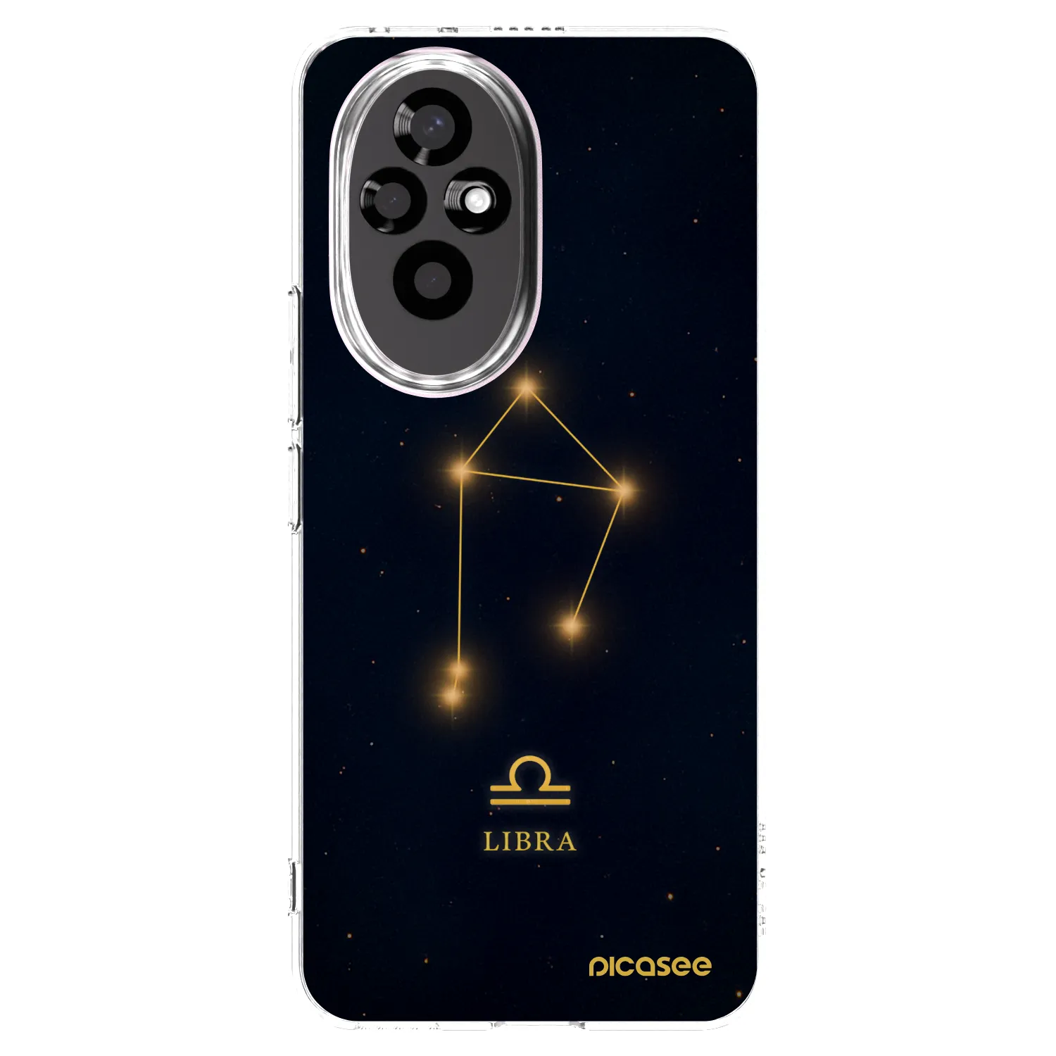 Picasee silikonski prozorni ovitek za Honor 200 5G - LIBRA