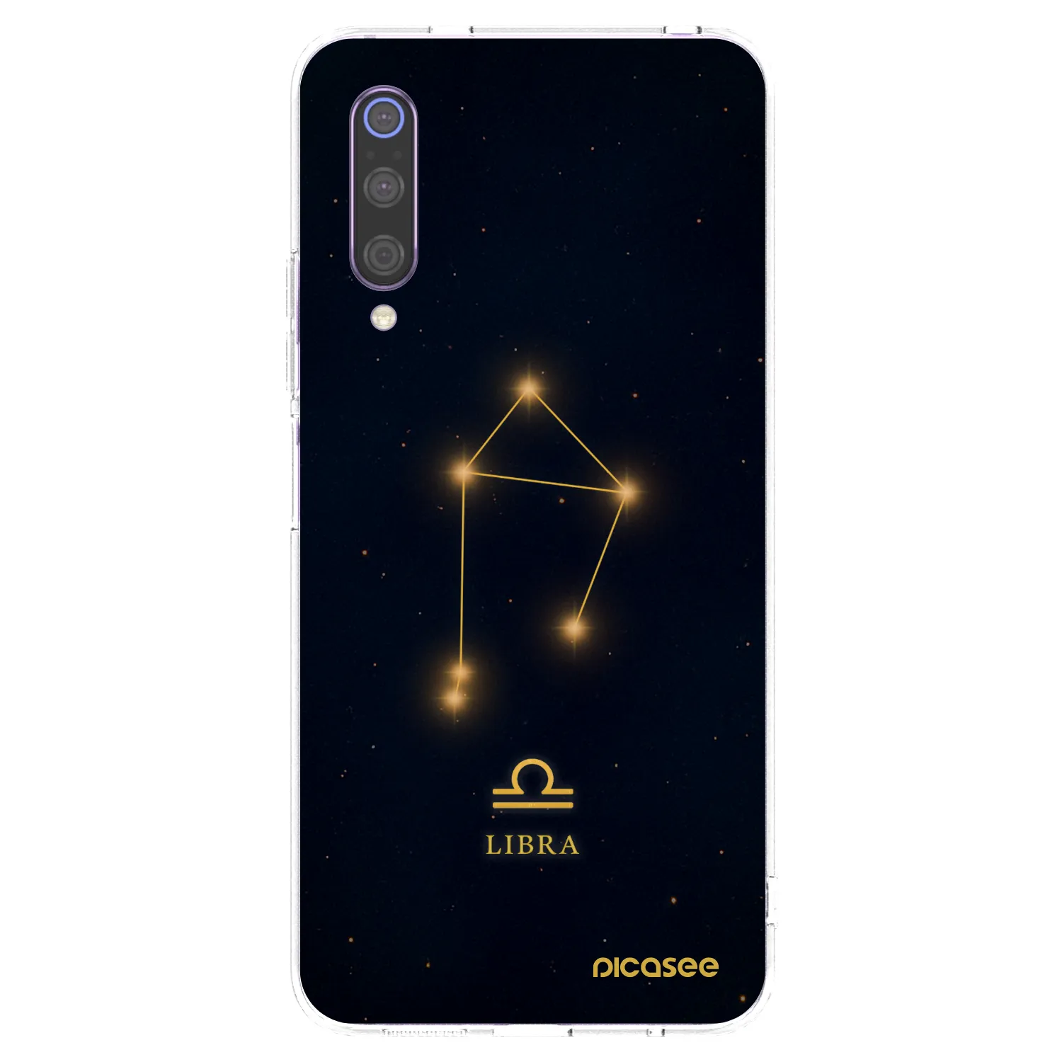 Picasee silikonski prozorni ovitek za Xiaomi Mi 9 - LIBRA