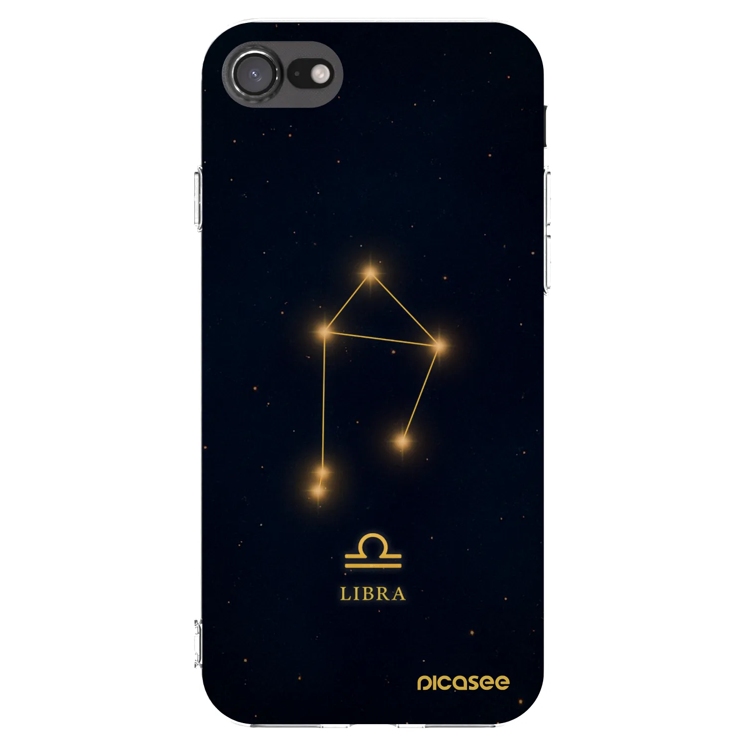 Picasee silikonski prozorni ovitek za Apple iPhone 7 - LIBRA