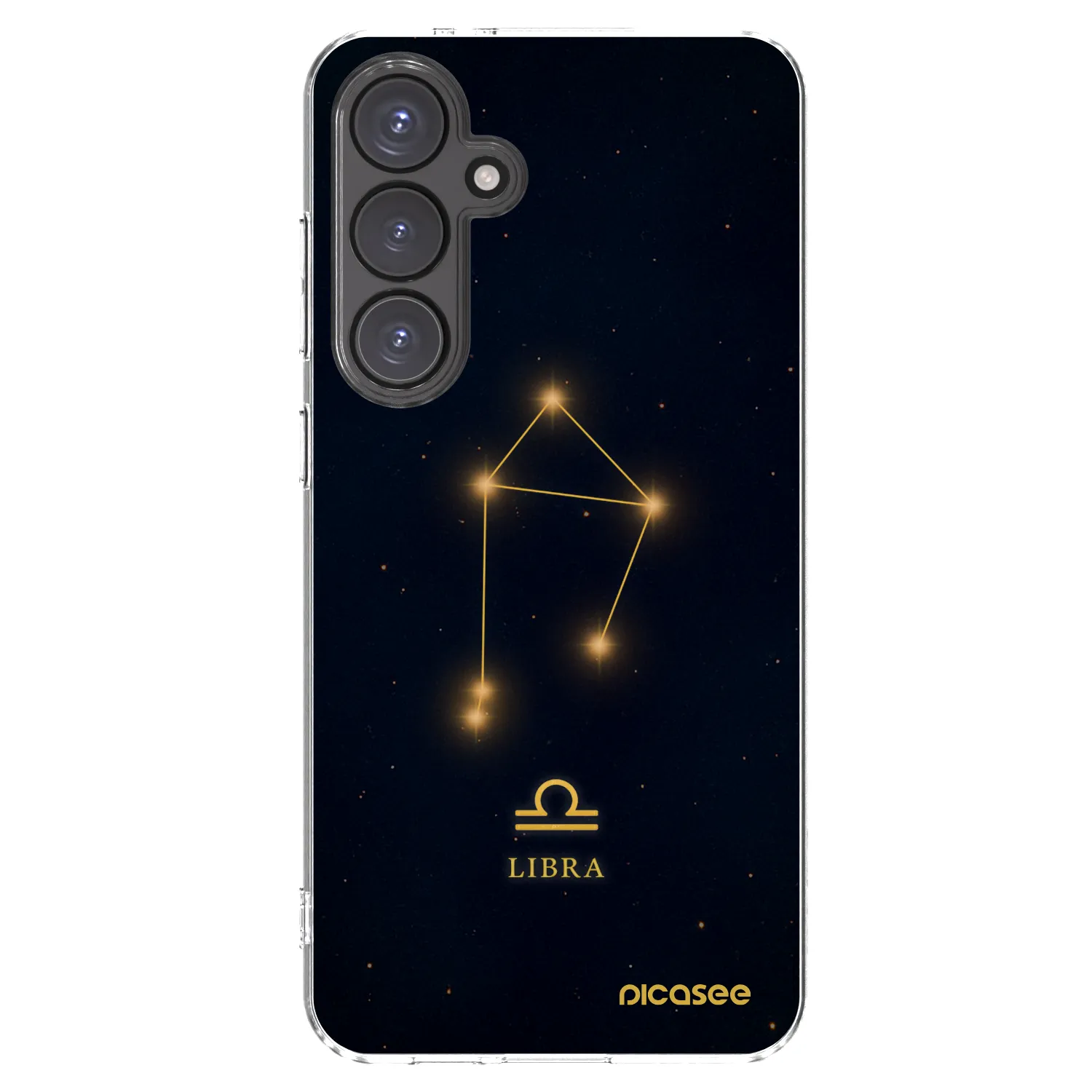 Picasee silikonski prozorni ovitek za Samsung Galaxy S24 FE S721B - LIBRA