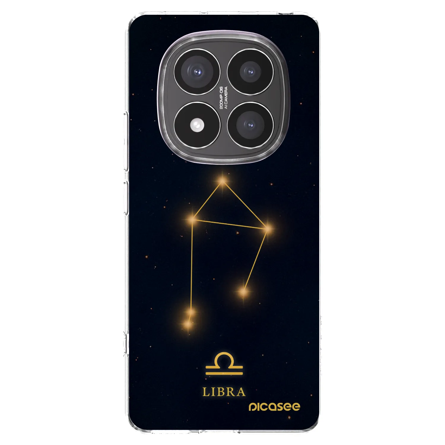 Picasee silikonski prozorni ovitek za Xiaomi Redmi Note 14 Pro+ 5G - LIBRA